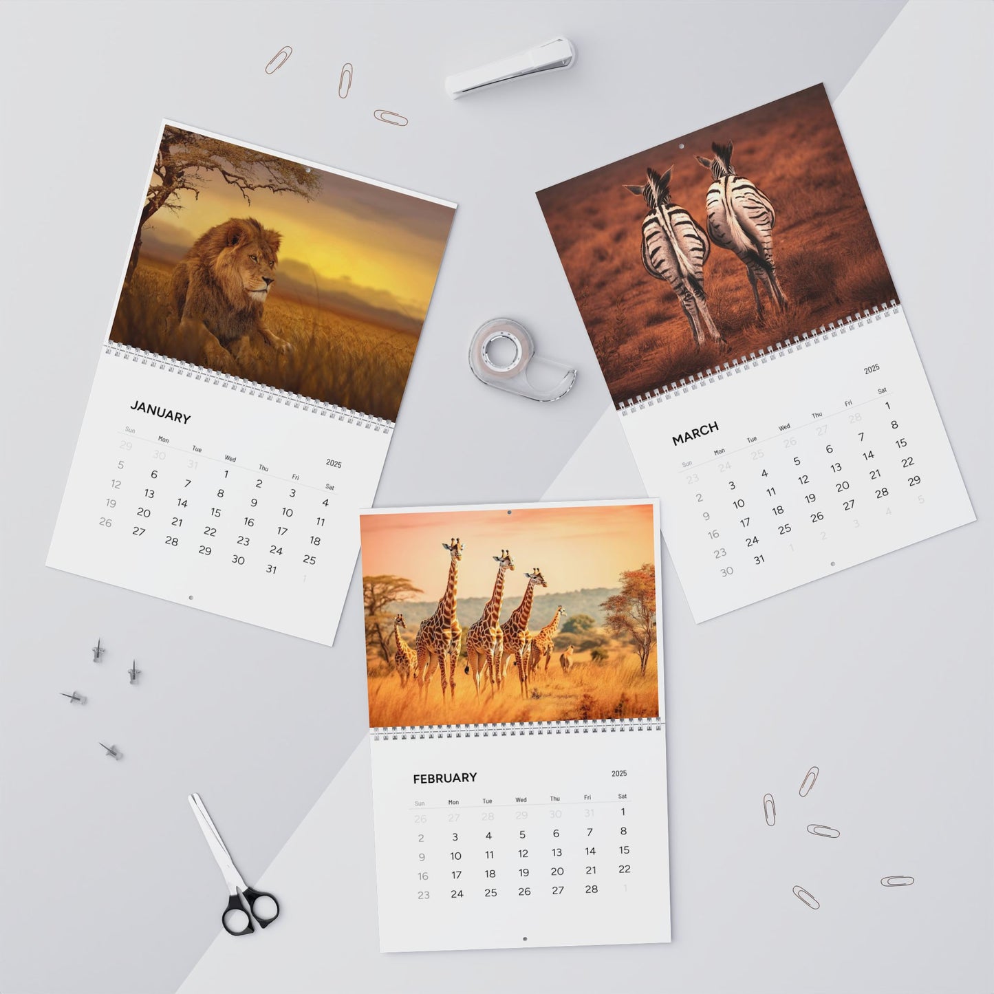 Safari Dreams Calendar