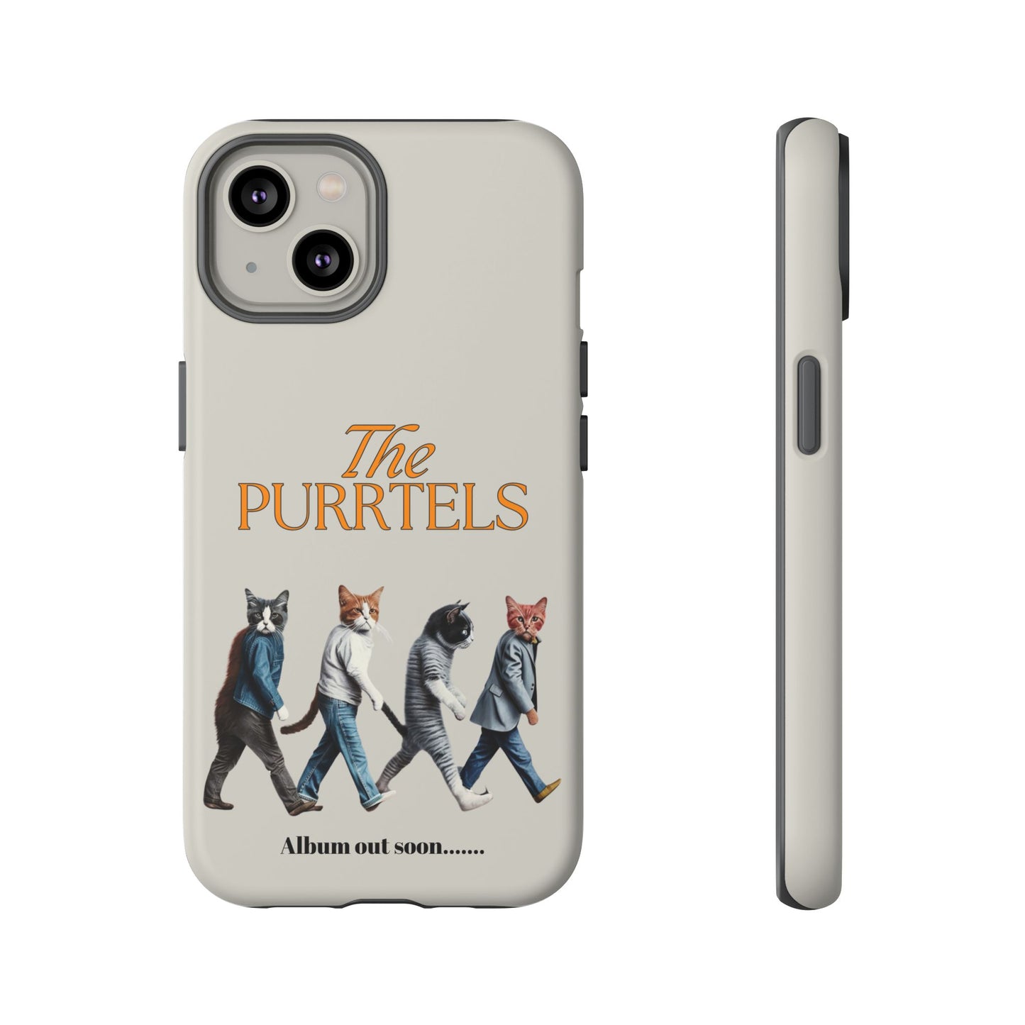 The Purrtles iPhone Tough Case – Abbey Road Cats Edition