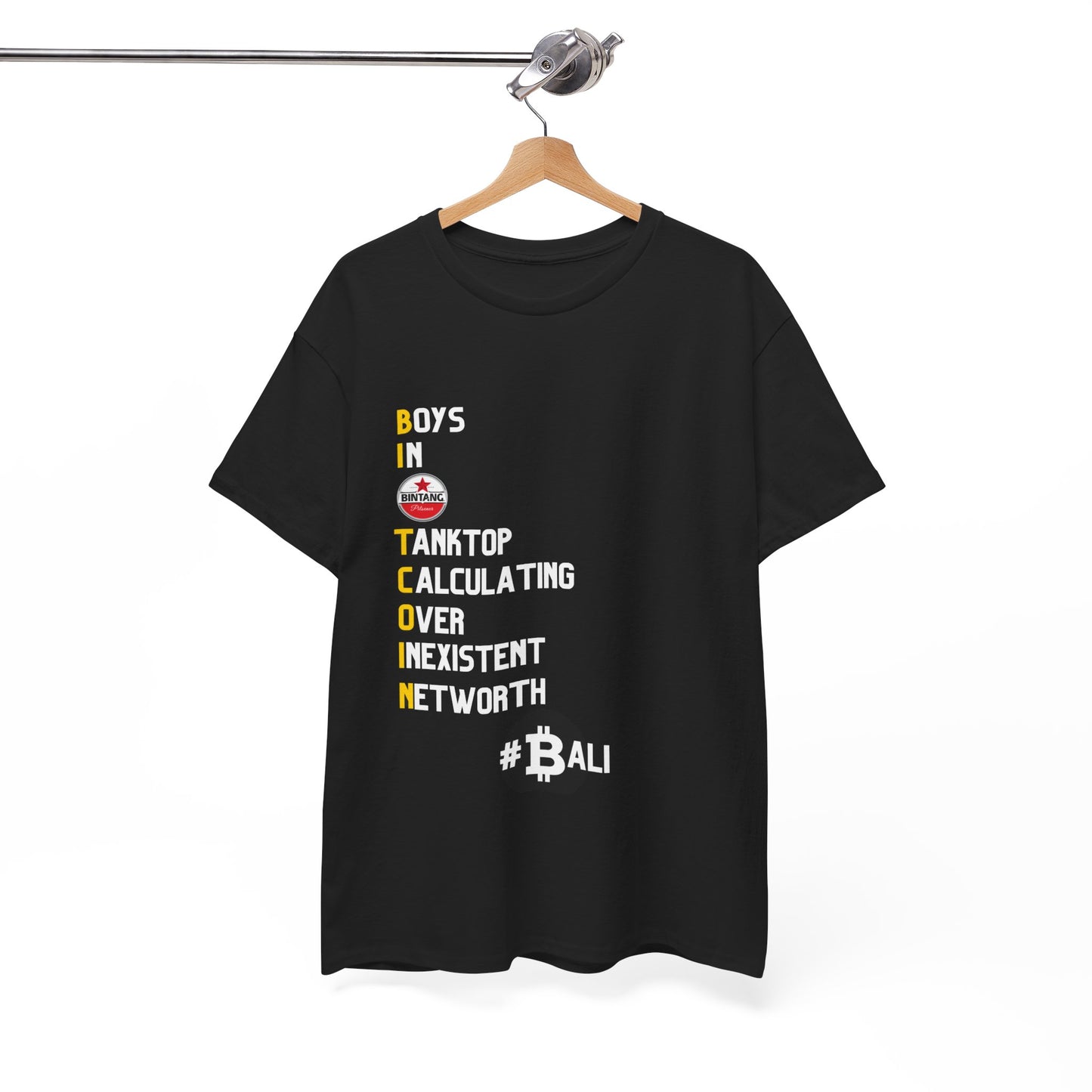 BITCOIN: Boys in Bintang Tanktops - Unisex Cotton Tee