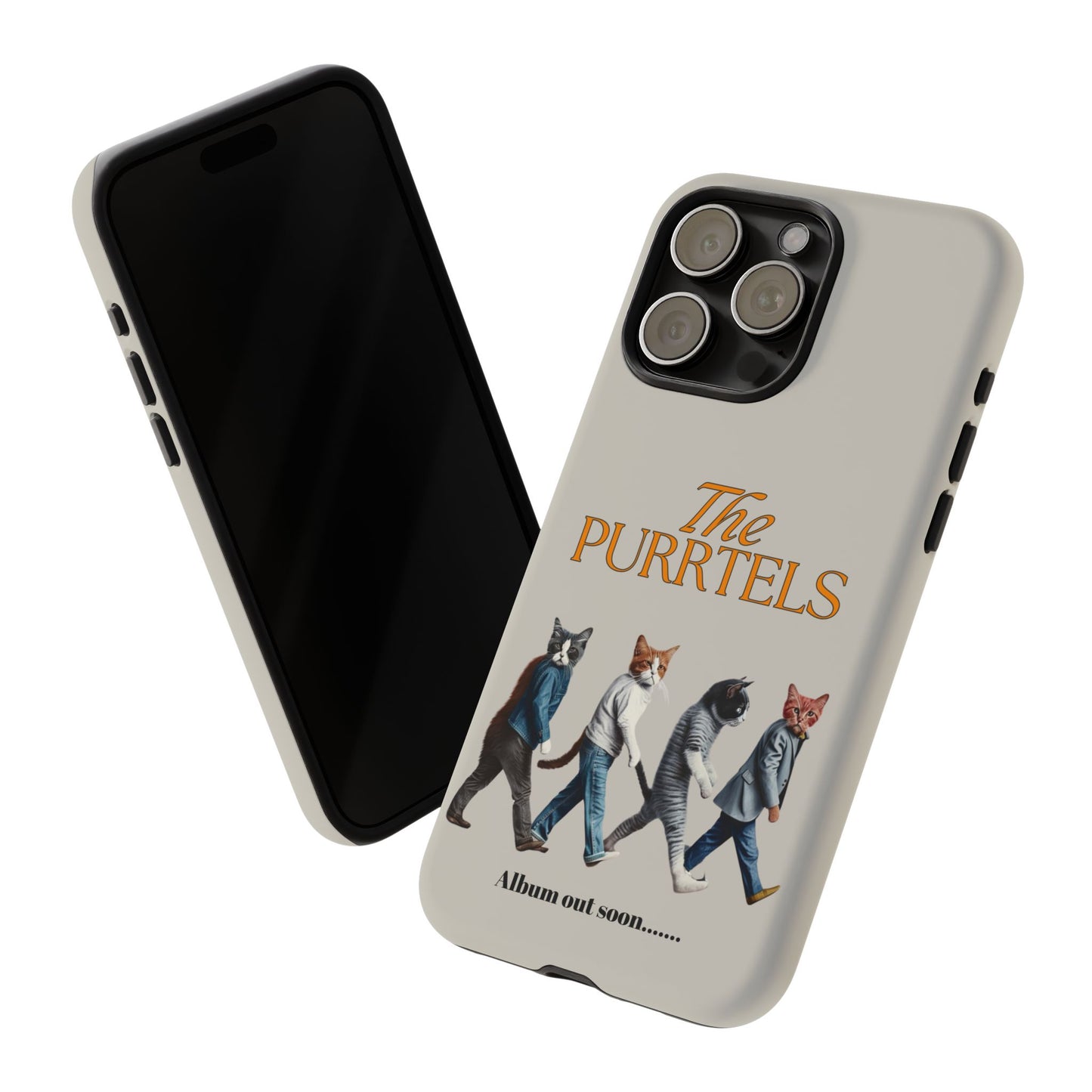 The Purrtles iPhone Tough Case – Abbey Road Cats Edition