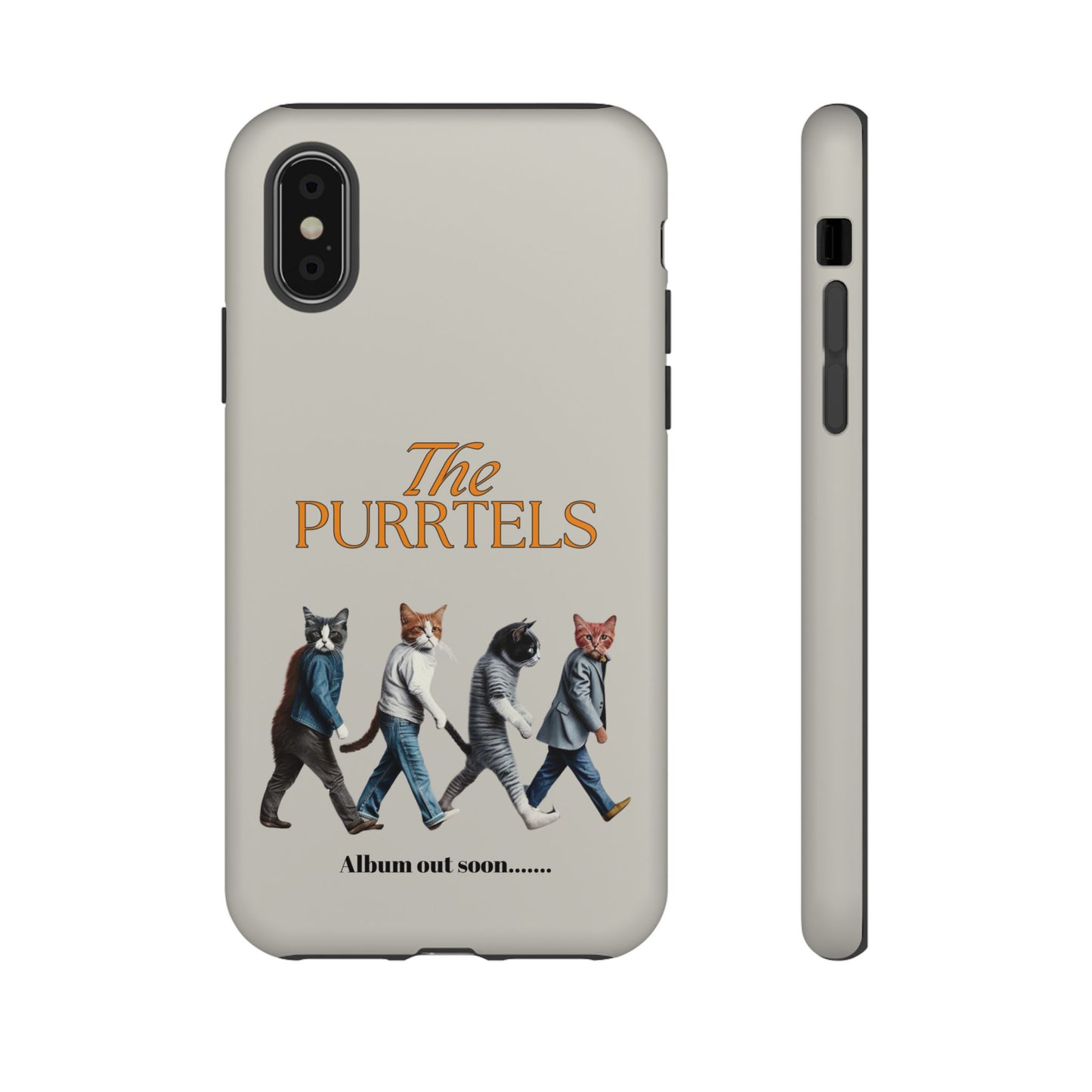 The Purrtles iPhone Tough Case – Abbey Road Cats Edition