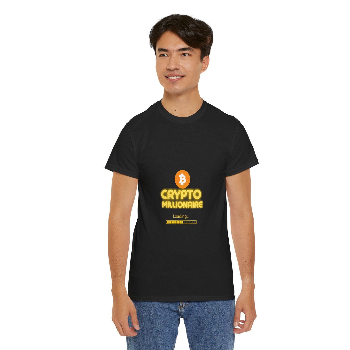Crypto Millionaire Unisex Cotton Tee