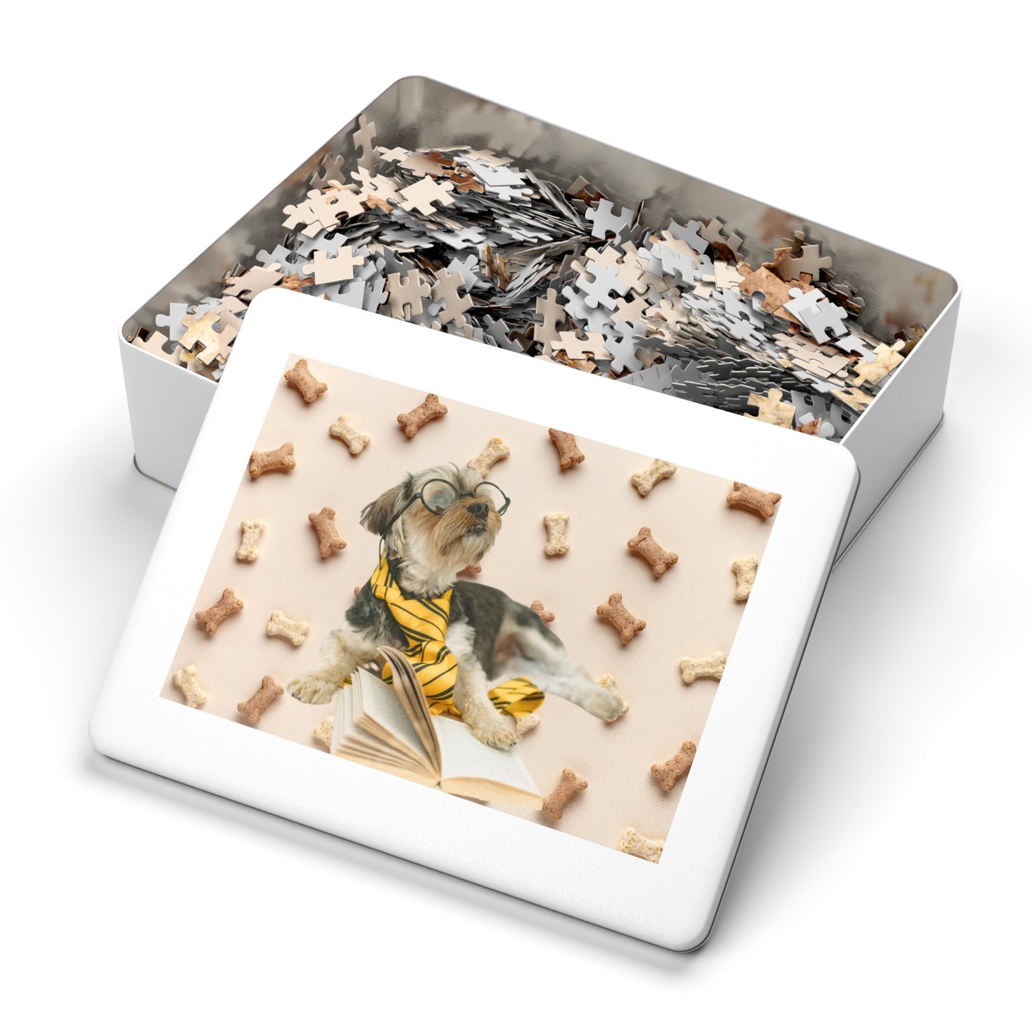 Distracted Dog Jigsaw Puzzle - Treat Temptation!
