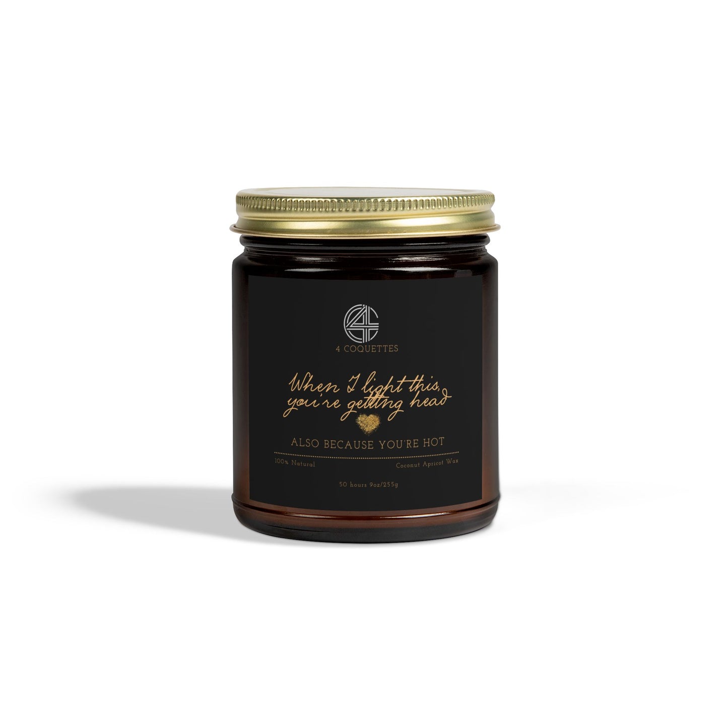 When I Light This, You're Getting Head -Scented Candle