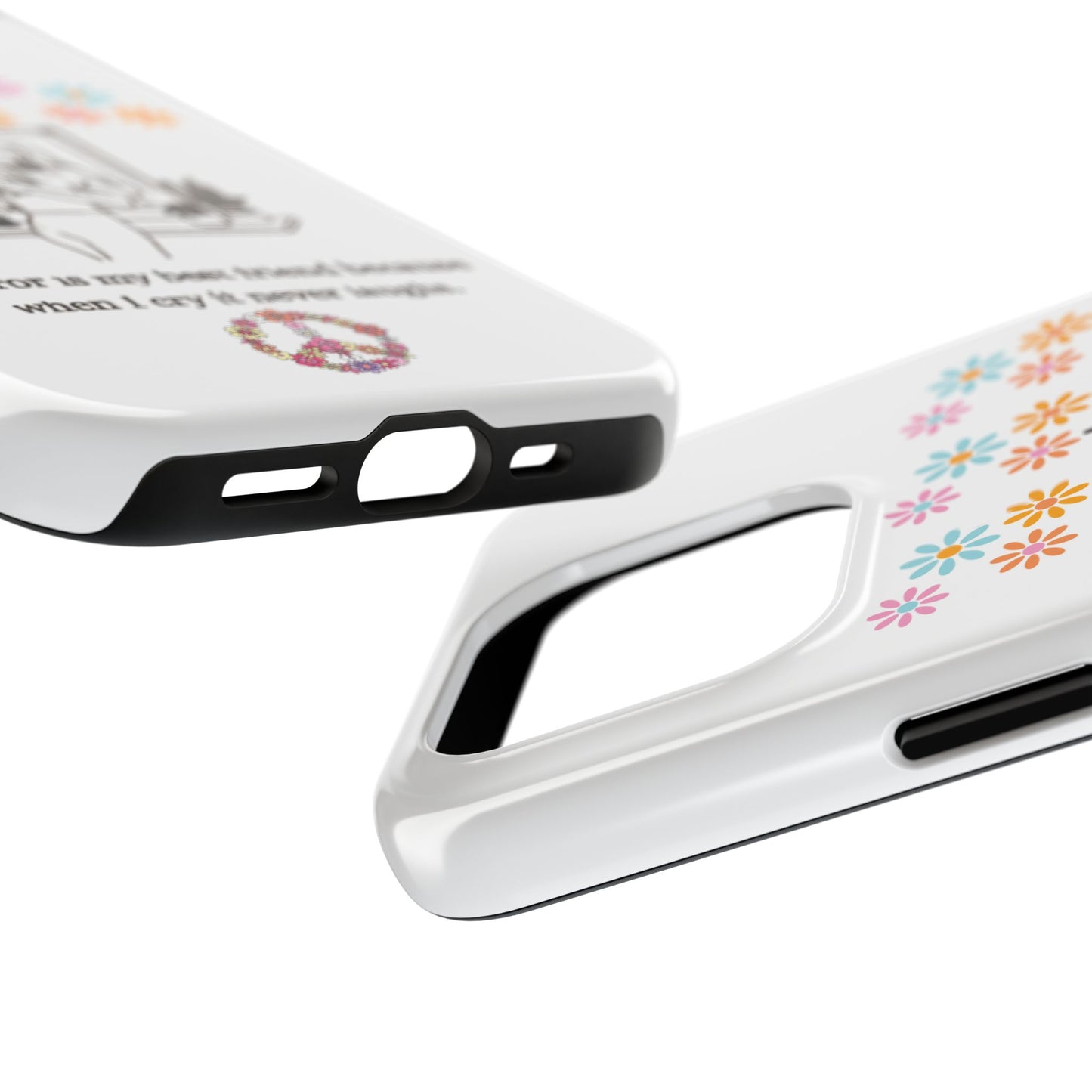 “Mirror is My Best Friend” Emotional iPhone Case – Tough Phone Case