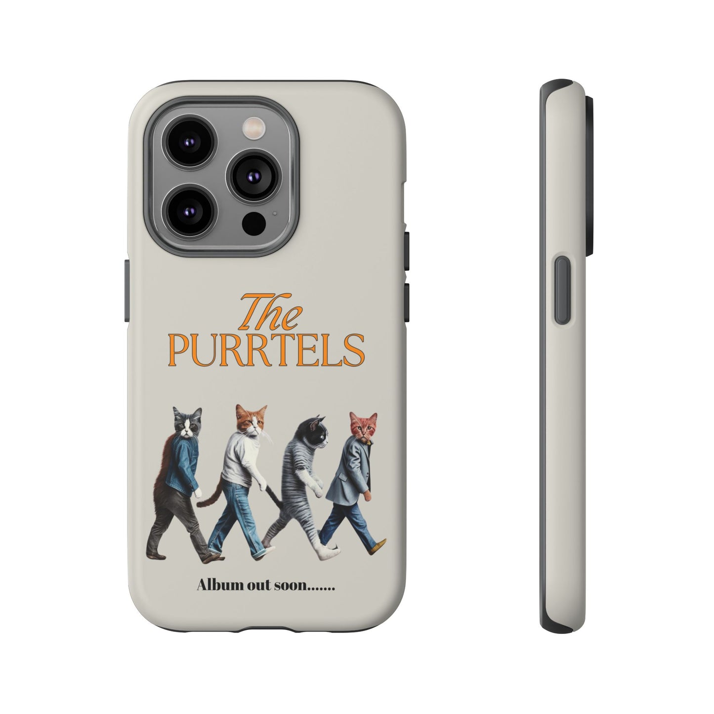 The Purrtles iPhone Tough Case – Abbey Road Cats Edition