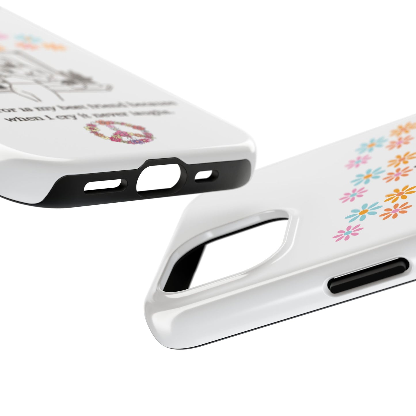 “Mirror is My Best Friend” Emotional iPhone Case – Tough Phone Case