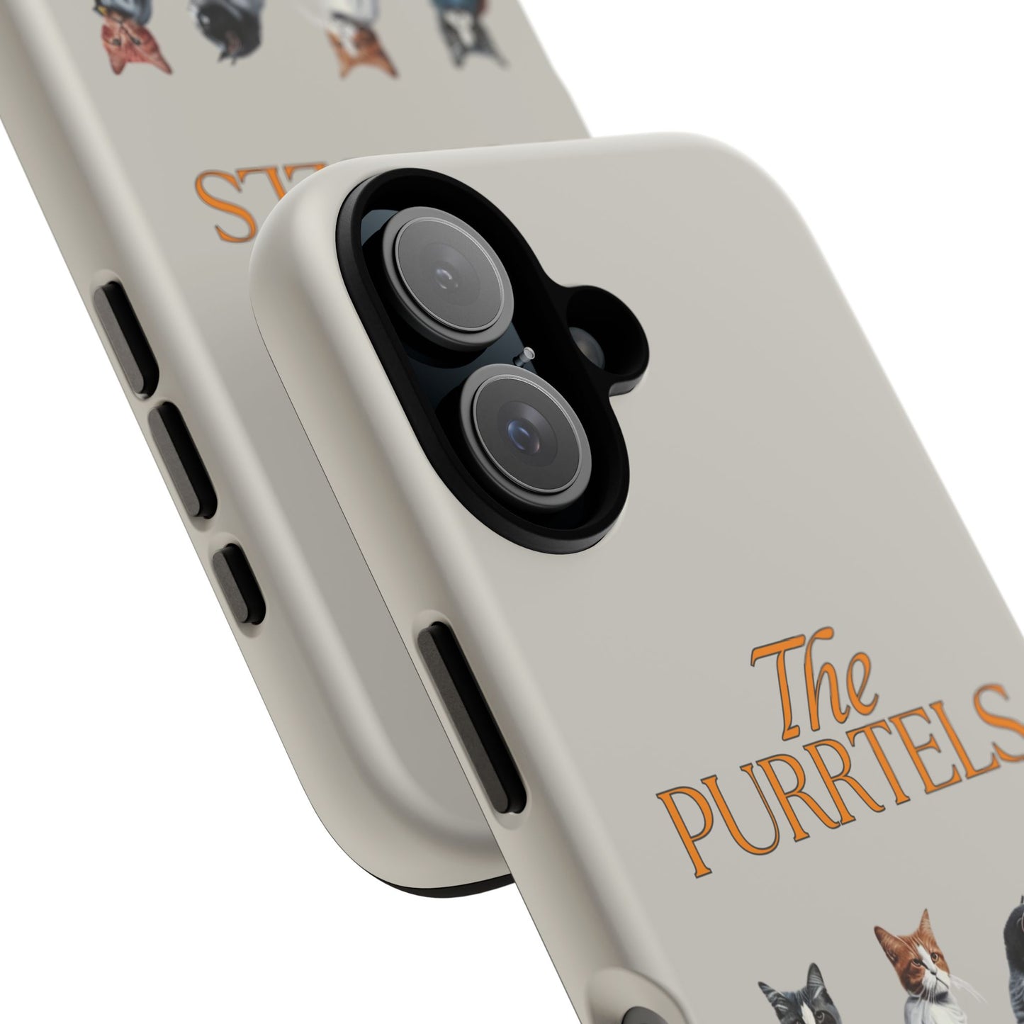 The Purrtles iPhone Tough Case – Abbey Road Cats Edition