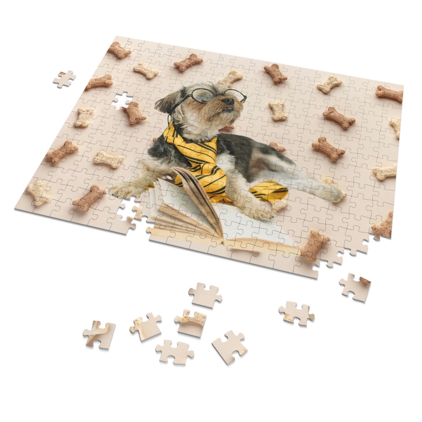 Distracted Dog Jigsaw Puzzle - Treat Temptation!
