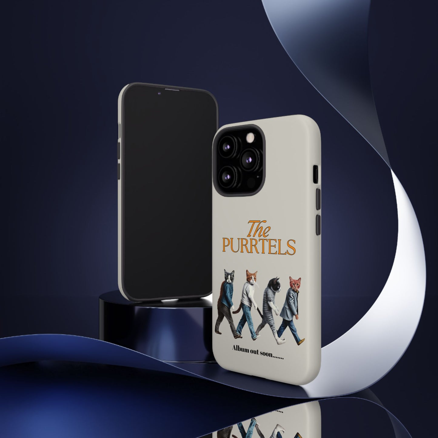 The Purrtles iPhone Tough Case – Abbey Road Cats Edition