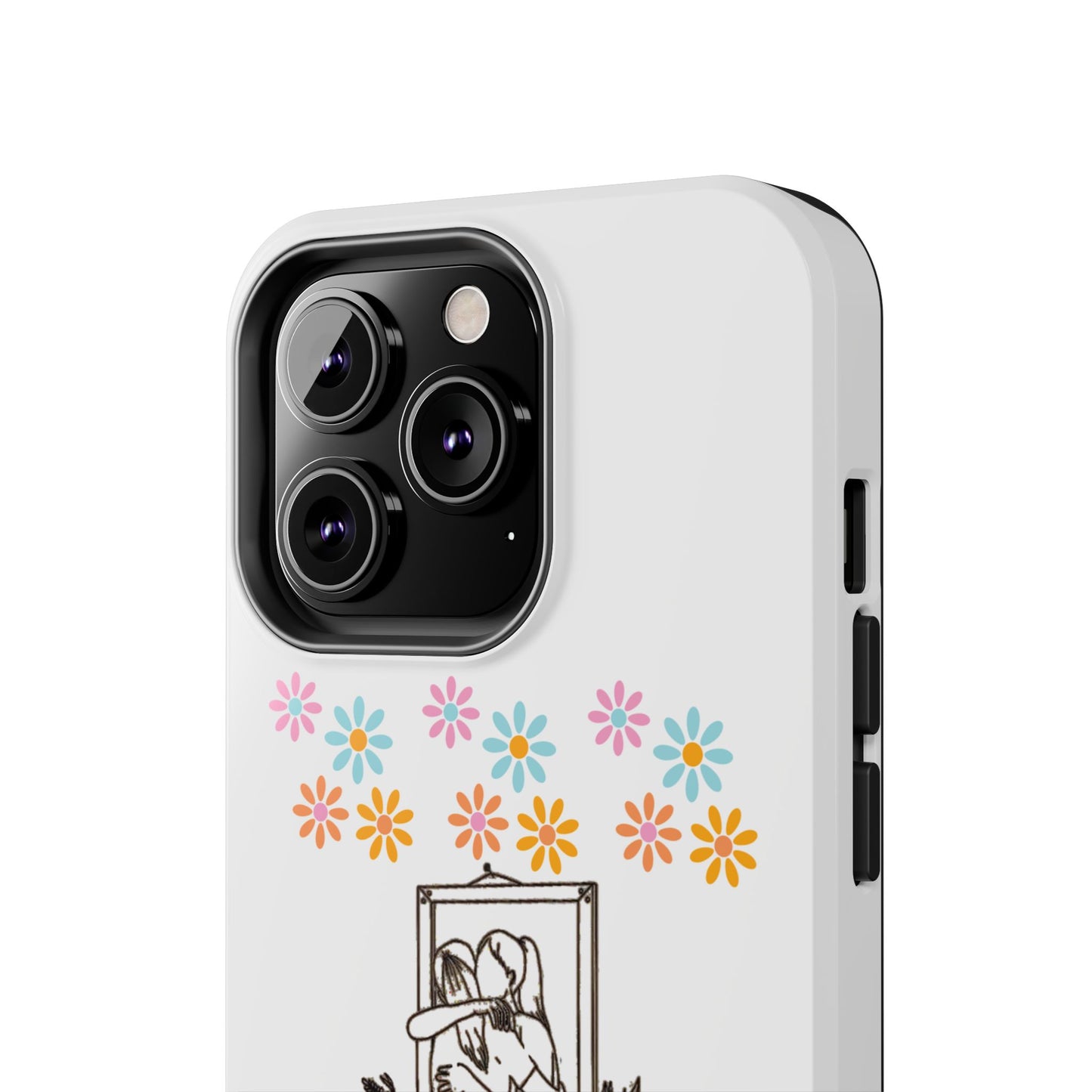 “Mirror is My Best Friend” Emotional iPhone Case – Tough Phone Case