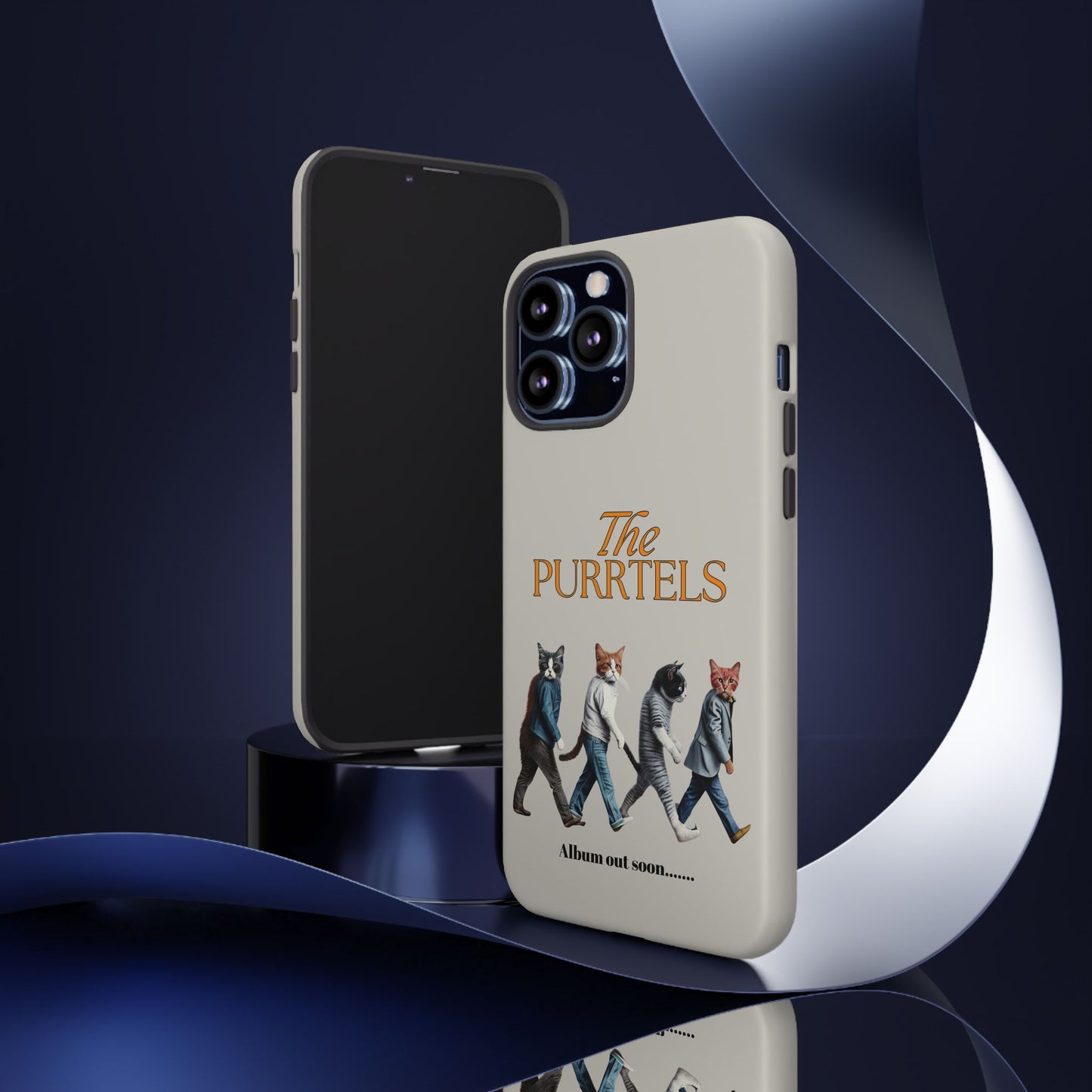The Purrtles iPhone Tough Case – Abbey Road Cats Edition