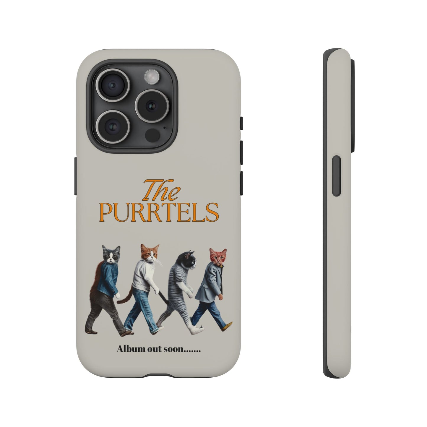 The Purrtles iPhone Tough Case – Abbey Road Cats Edition