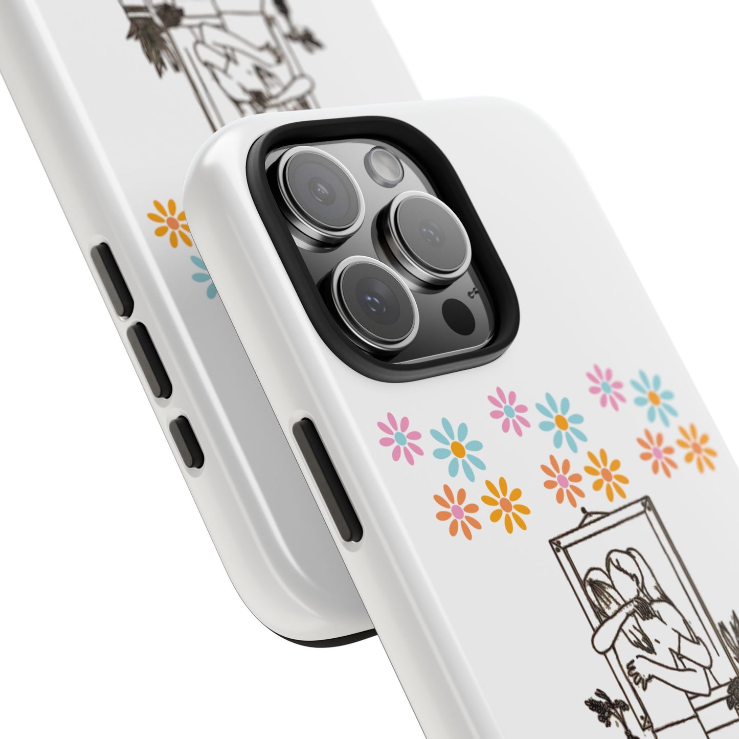 “Mirror is My Best Friend” Emotional iPhone Case – Tough Phone Case