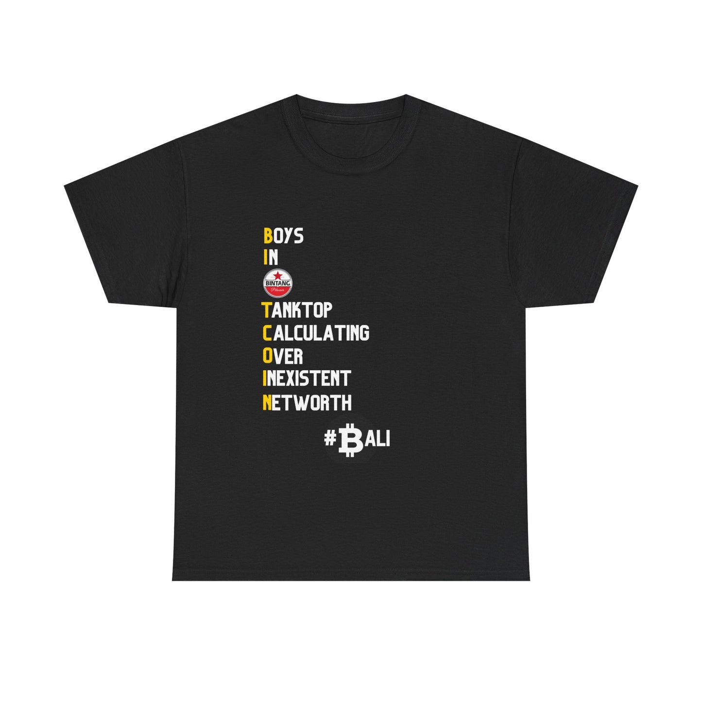 BITCOIN: Boys in Bintang Tanktops - Unisex Cotton Tee