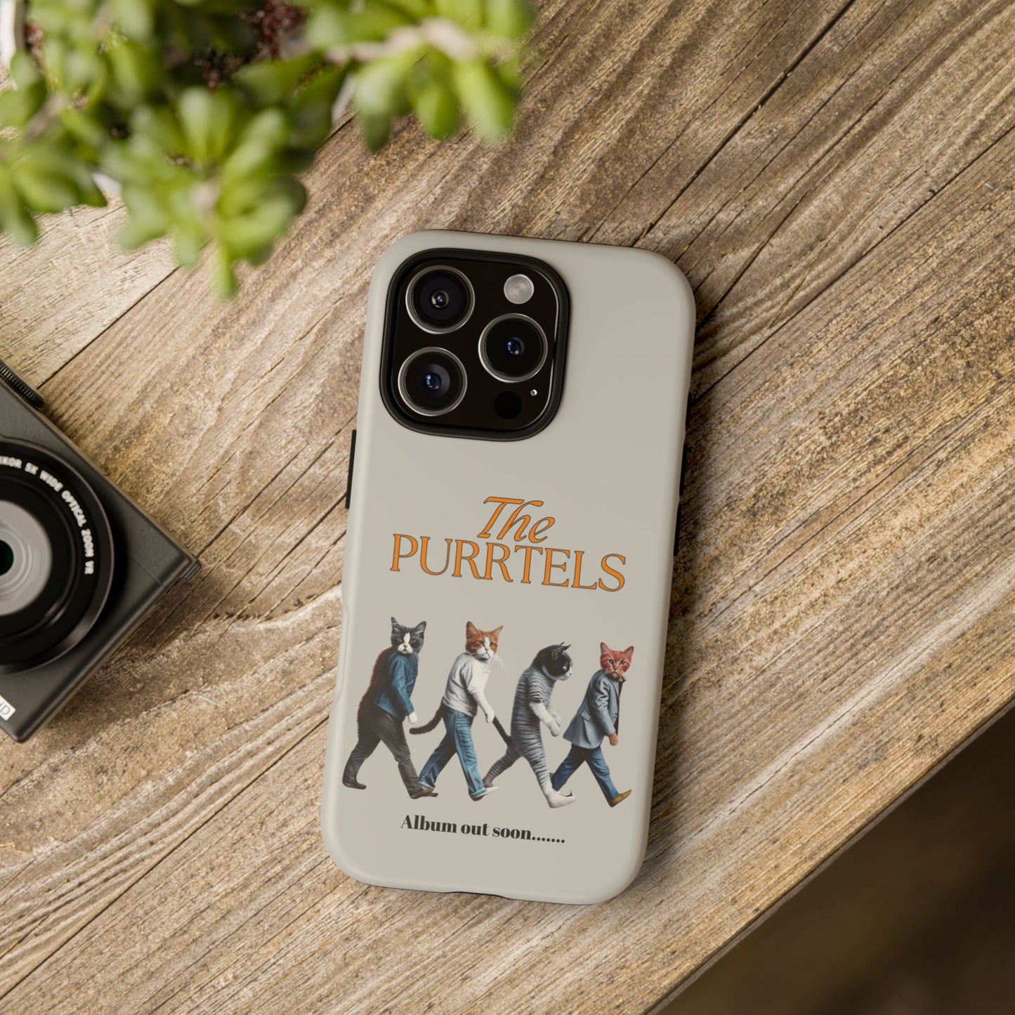 The Purrtles iPhone Tough Case – Abbey Road Cats Edition