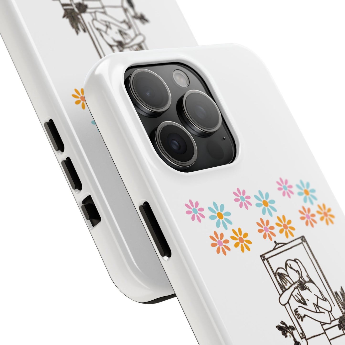 “Mirror is My Best Friend” Emotional iPhone Case – Tough Phone Case