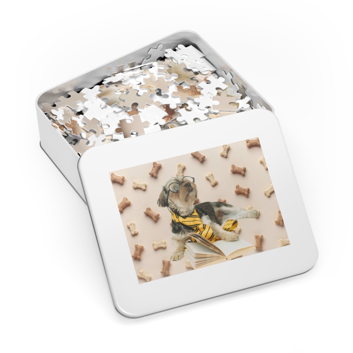Distracted Dog Jigsaw Puzzle - Treat Temptation!