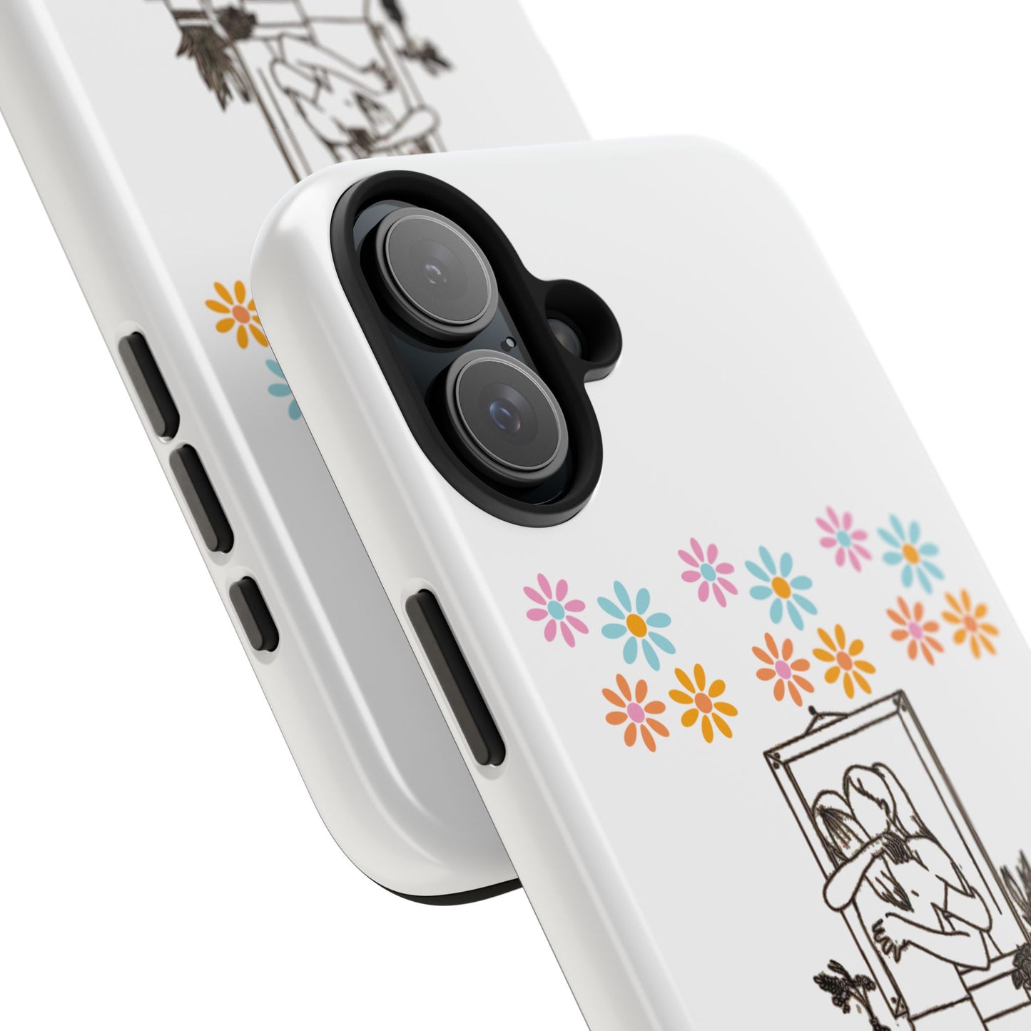 “Mirror is My Best Friend” Emotional iPhone Case – Tough Phone Case