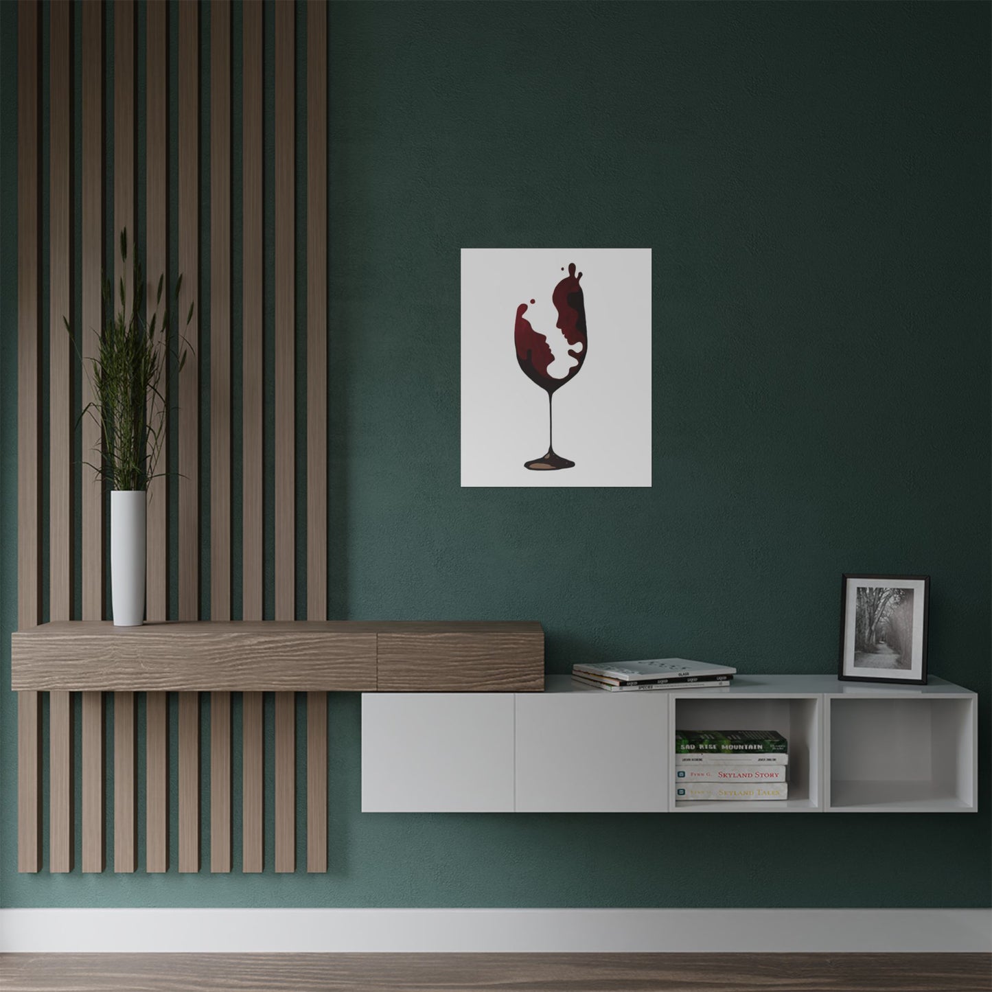 Wine Glass Love Art