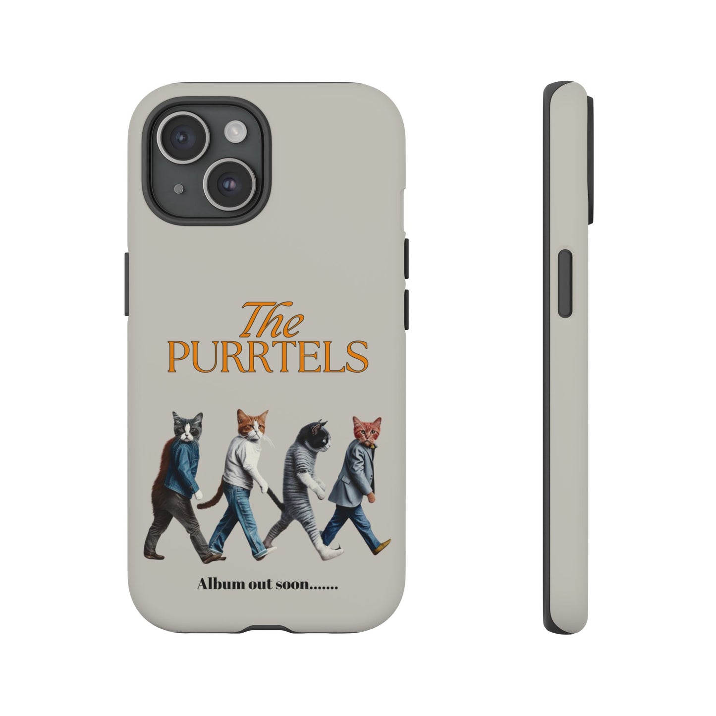 The Purrtles iPhone Tough Case – Abbey Road Cats Edition