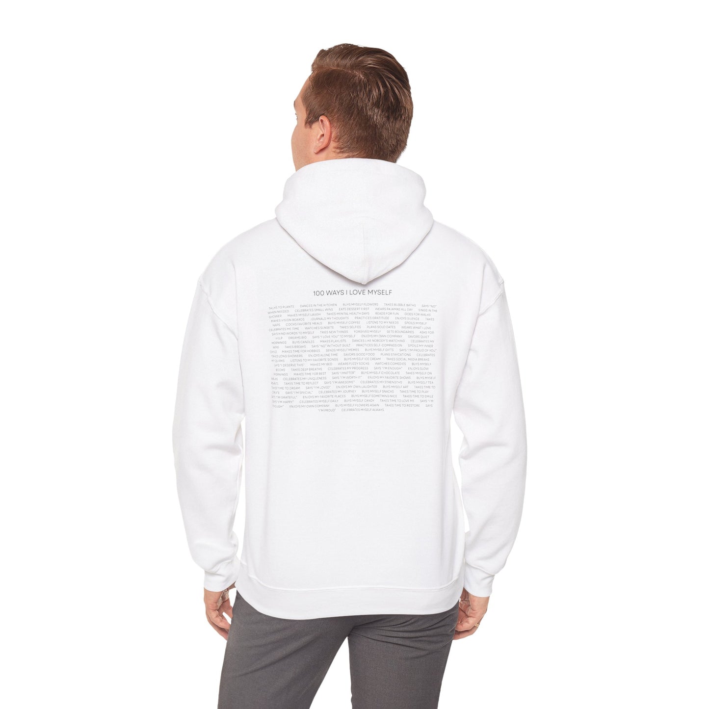 100 Ways to Love Myself Hoodie