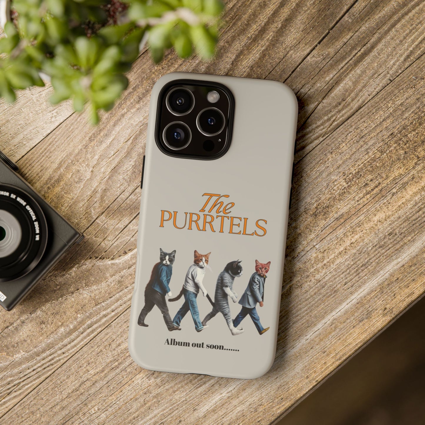 The Purrtles iPhone Tough Case – Abbey Road Cats Edition