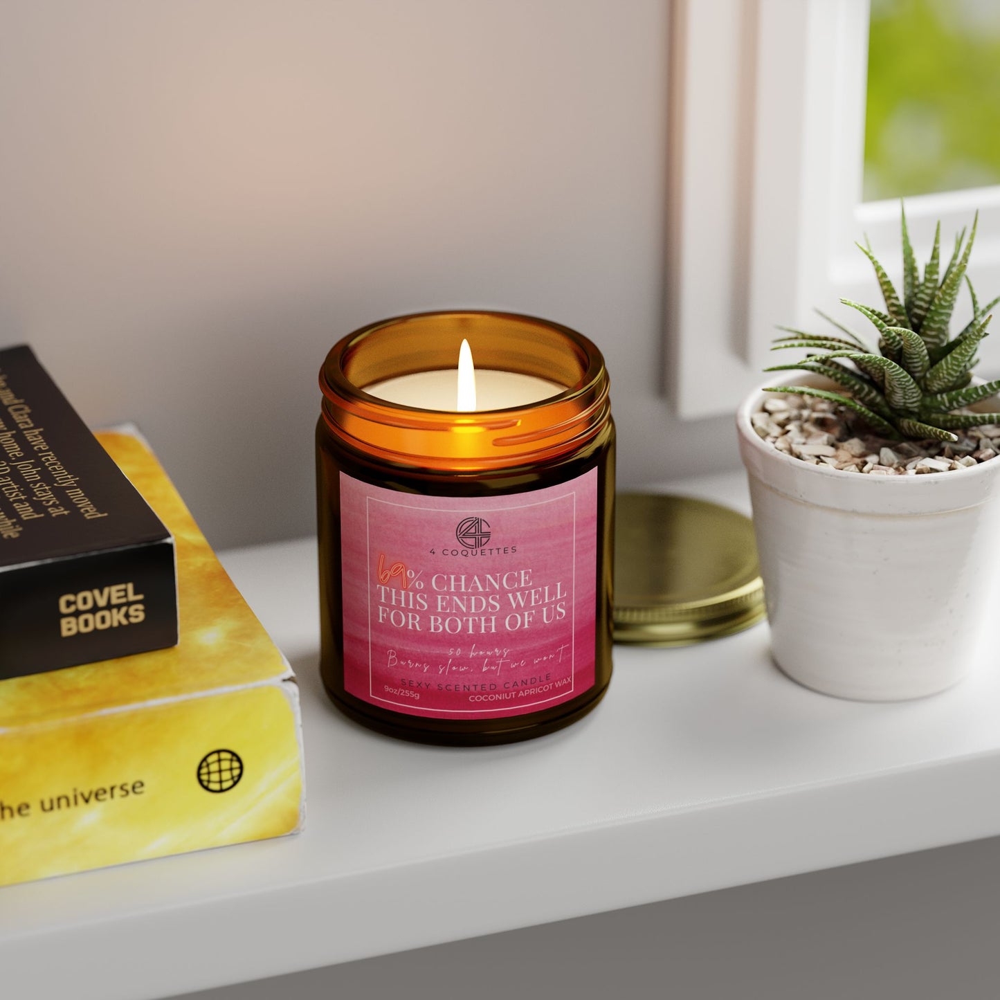 69% This Ends Well for Both of Us - Funny Valentine's Day Scented Candle