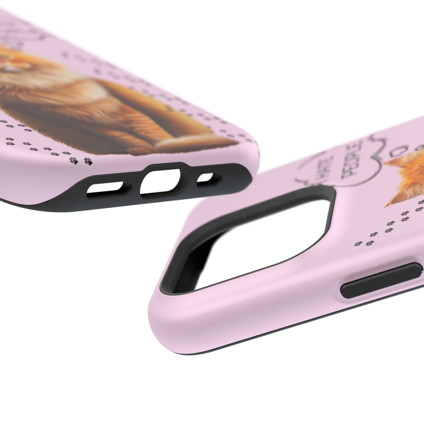 Grumpy Cat "I Hate People" Magnetic Tough iPhone Case – Stylish and Durable Protection