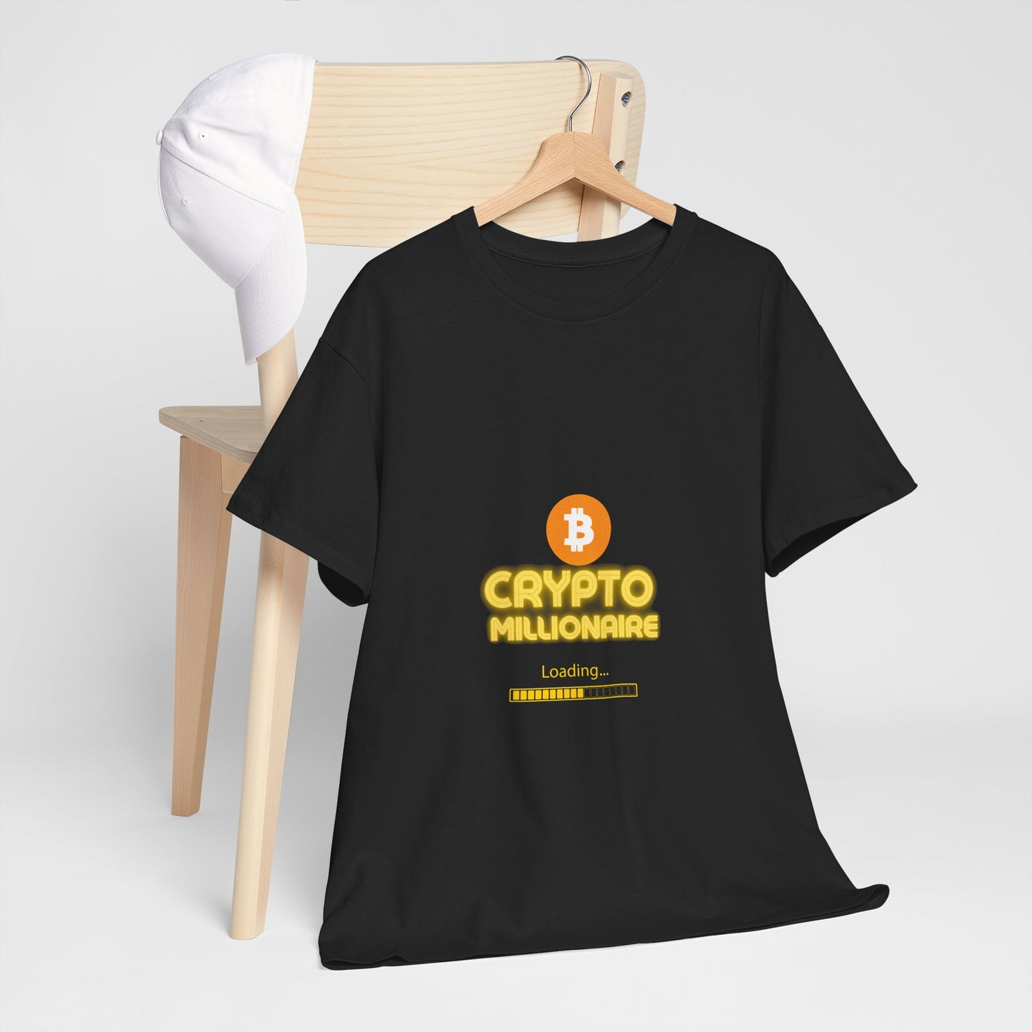 Crypto Millionaire Unisex Cotton Tee
