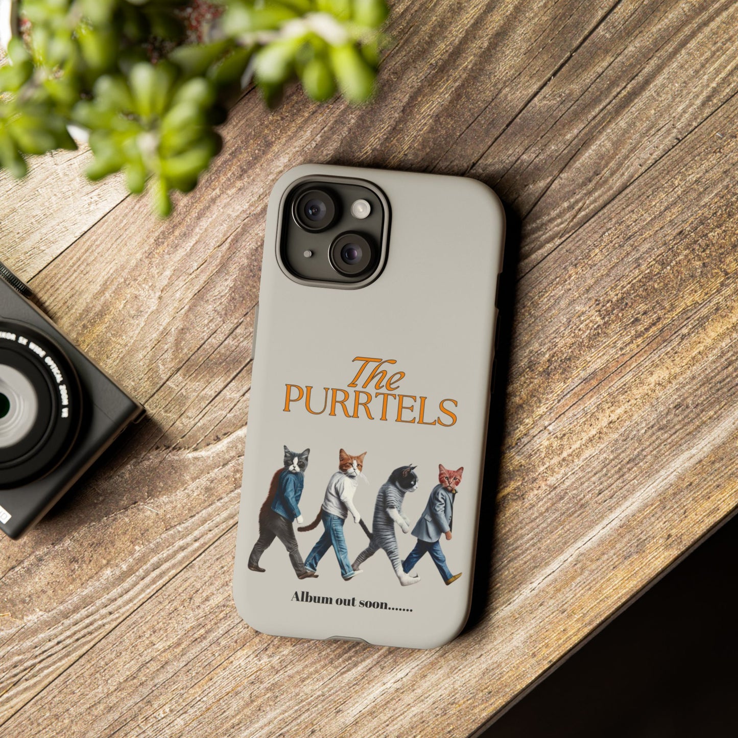The Purrtles iPhone Tough Case – Abbey Road Cats Edition