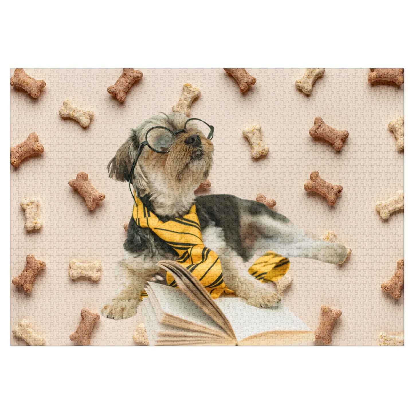 Distracted Dog Jigsaw Puzzle - Treat Temptation!
