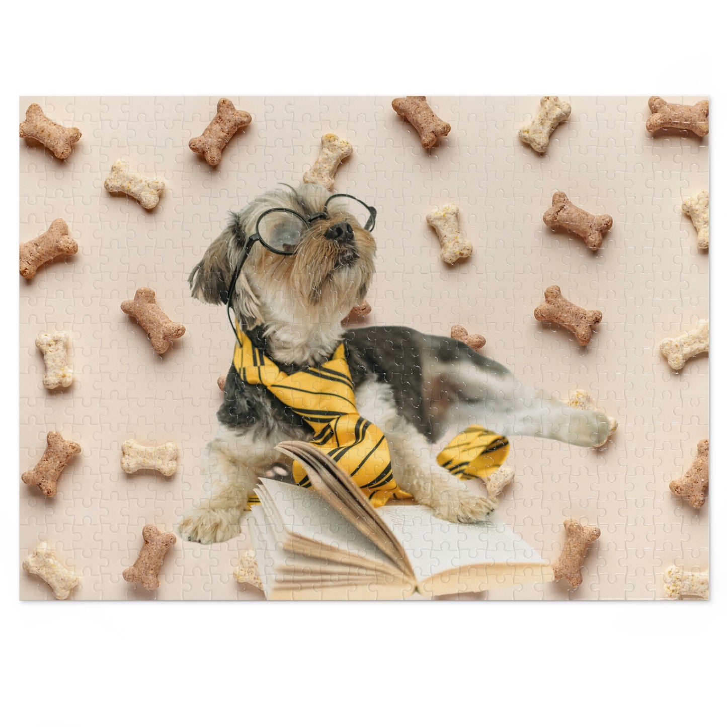 Distracted Dog Jigsaw Puzzle - Treat Temptation!