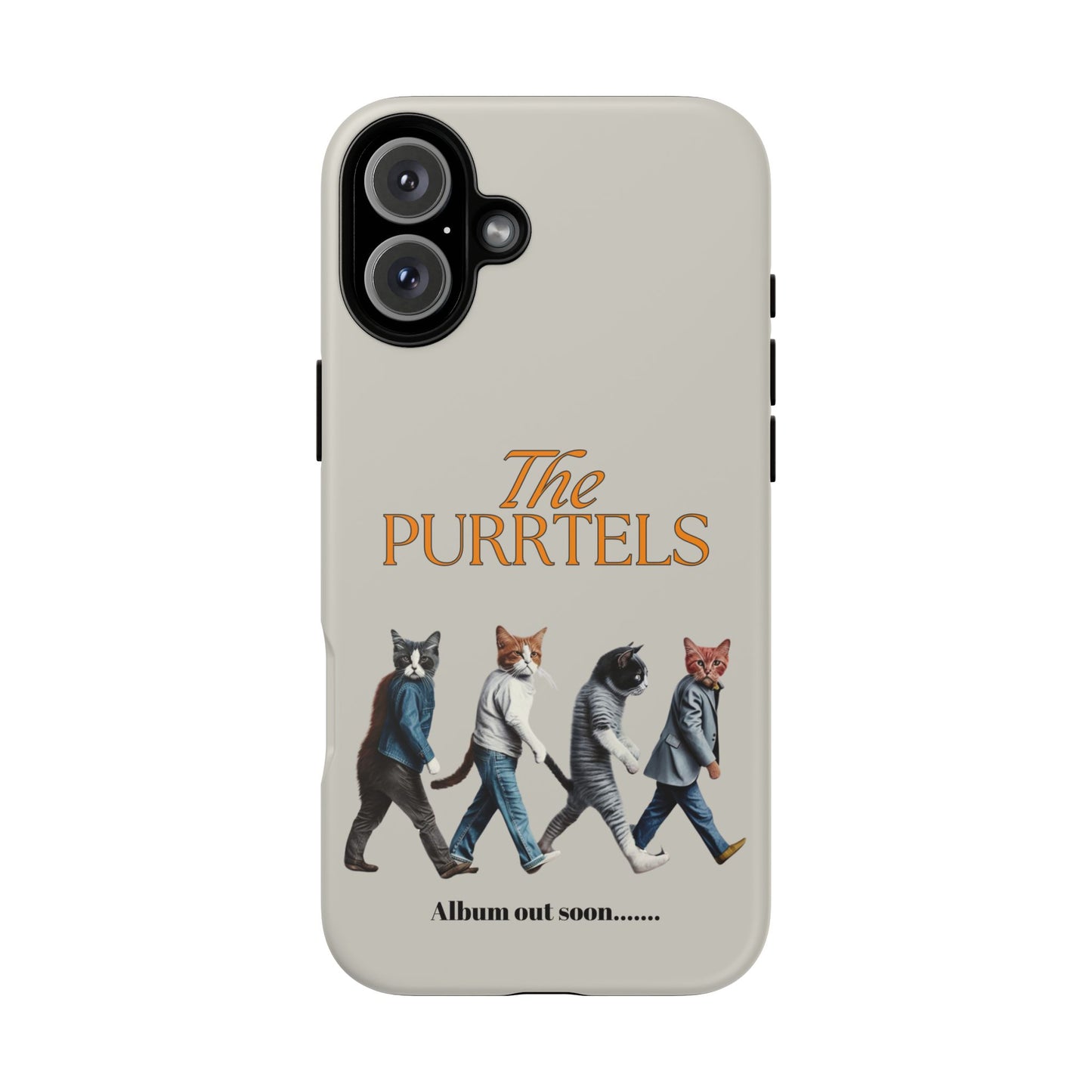 The Purrtles iPhone Tough Case – Abbey Road Cats Edition