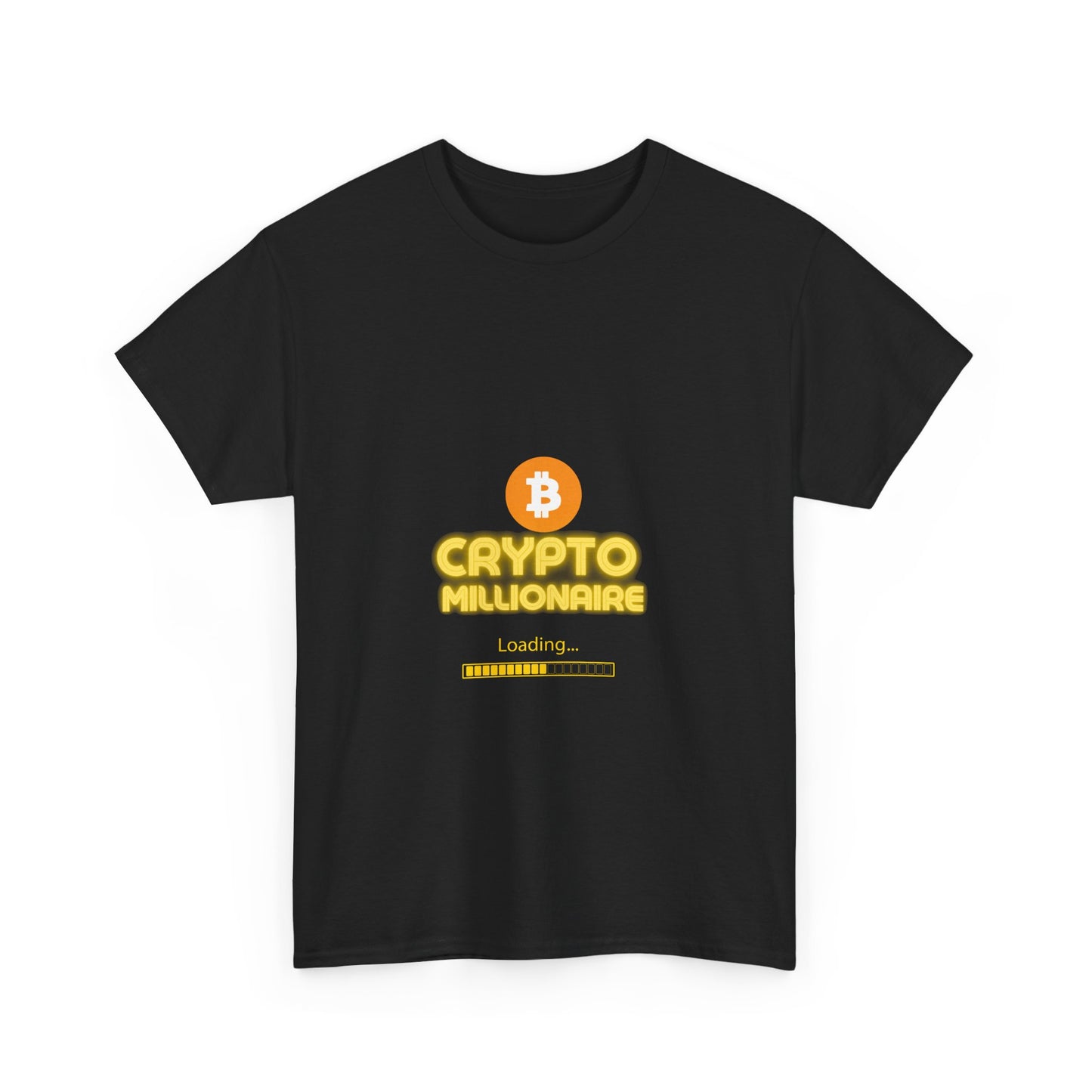 Crypto Millionaire Unisex Cotton Tee