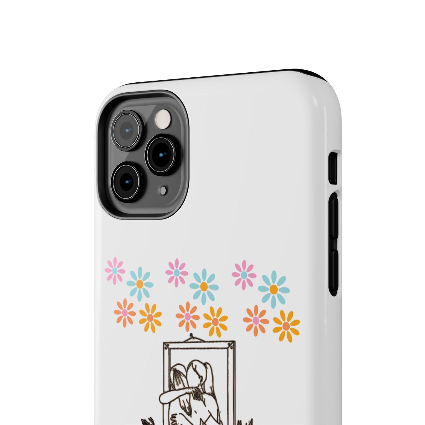 “Mirror is My Best Friend” Emotional iPhone Case – Tough Phone Case