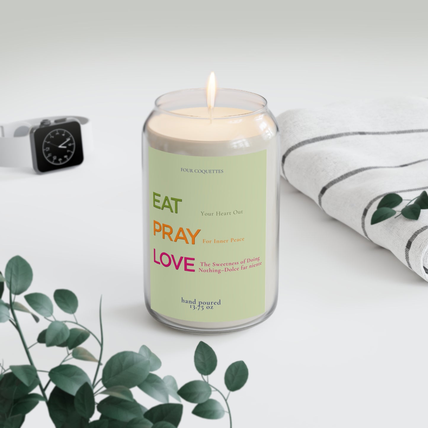 Eat Pray Love Candle