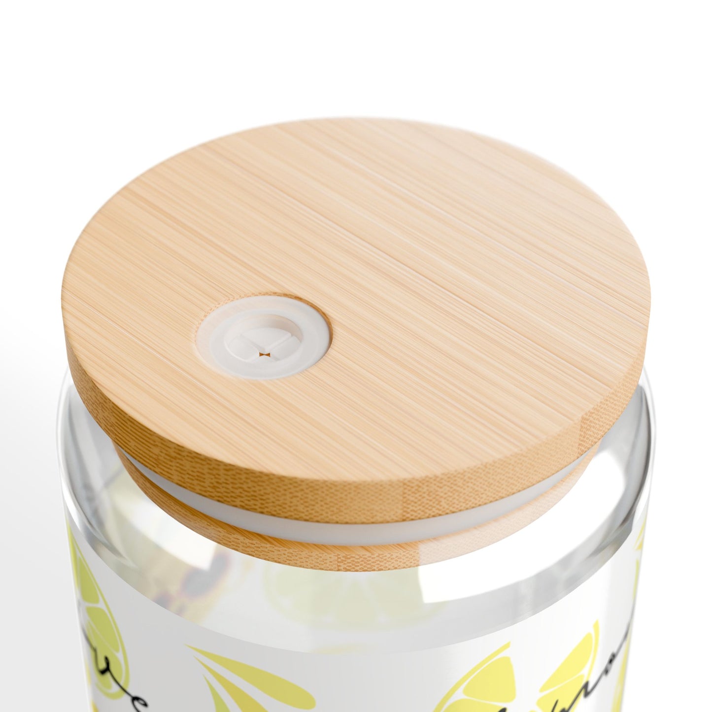 When Life Gives You Lemons" Sipper Glass with Style!