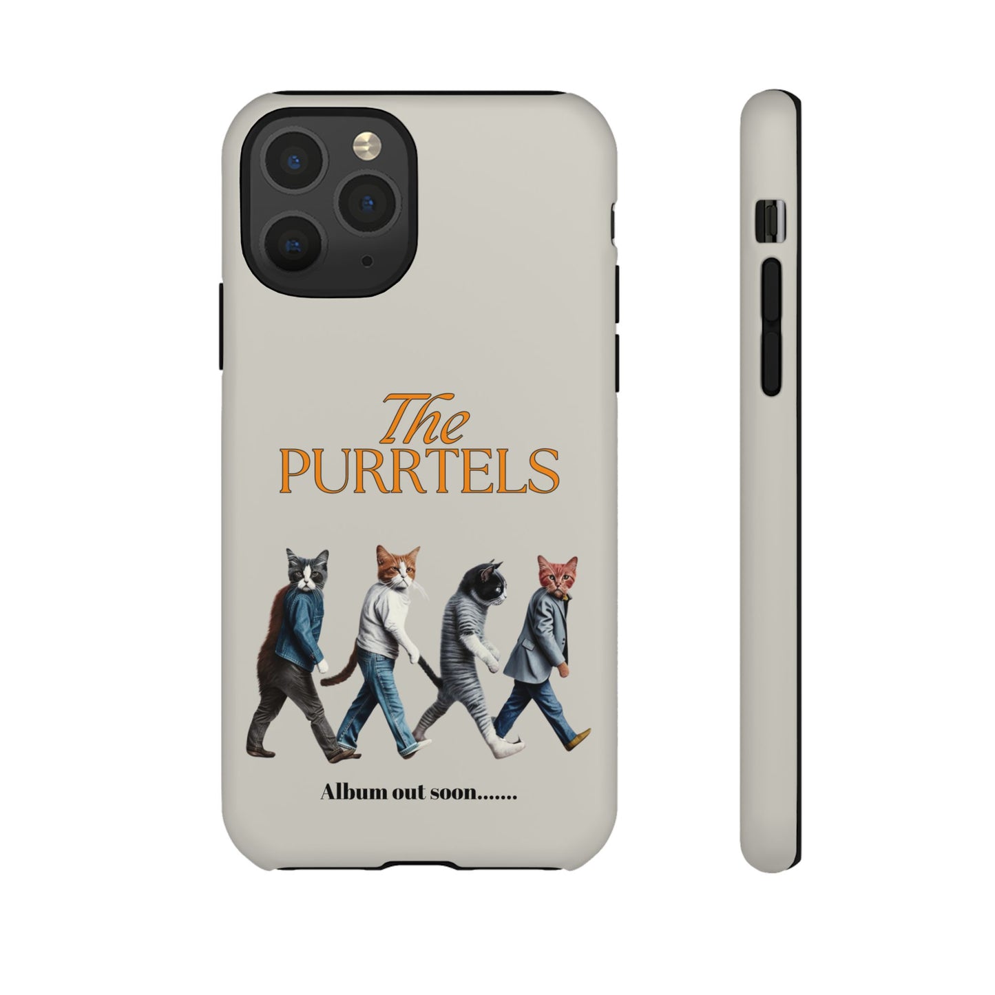 The Purrtles iPhone Tough Case – Abbey Road Cats Edition