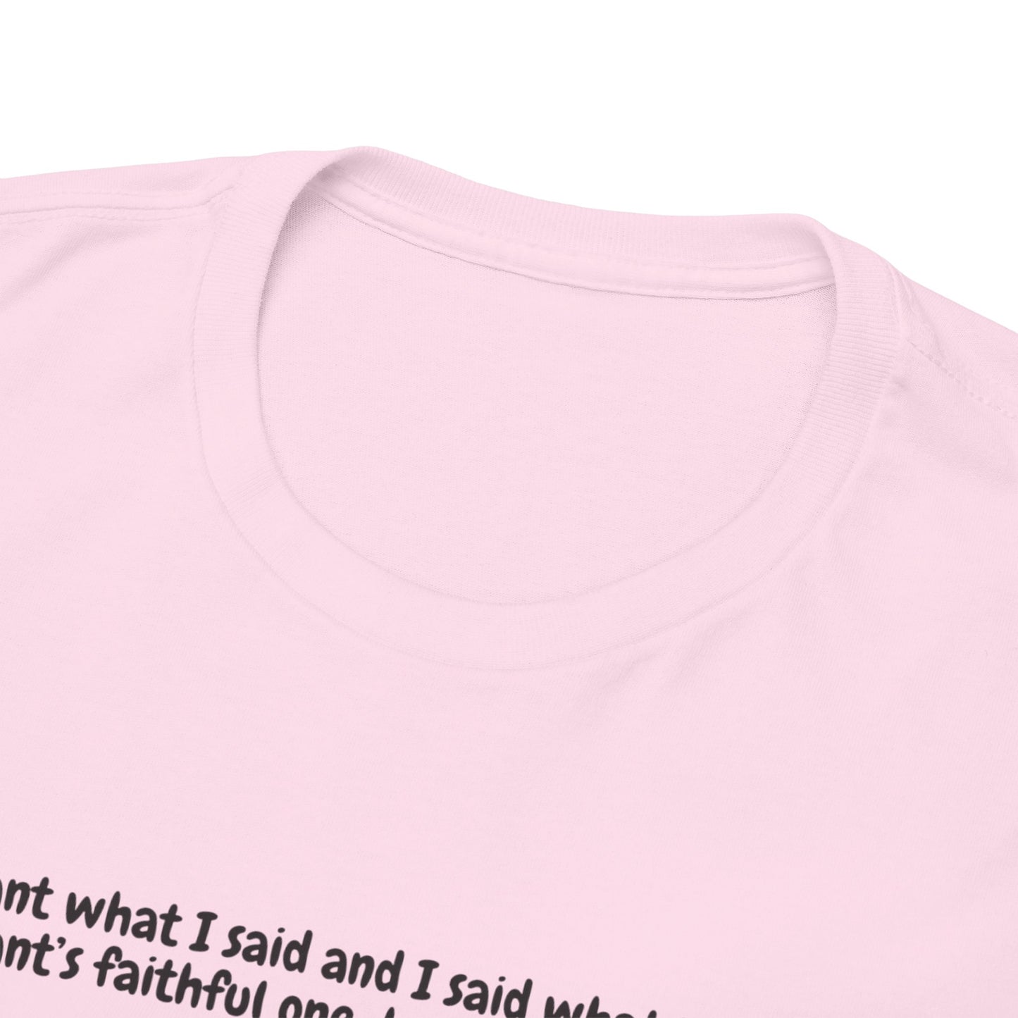 I Meant What I Said Elephant T-Shirt
