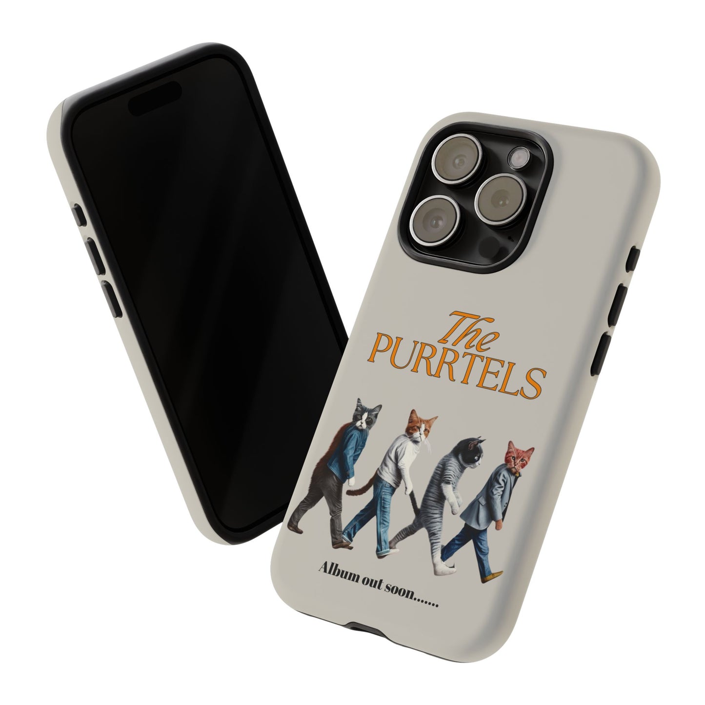 The Purrtles iPhone Tough Case – Abbey Road Cats Edition