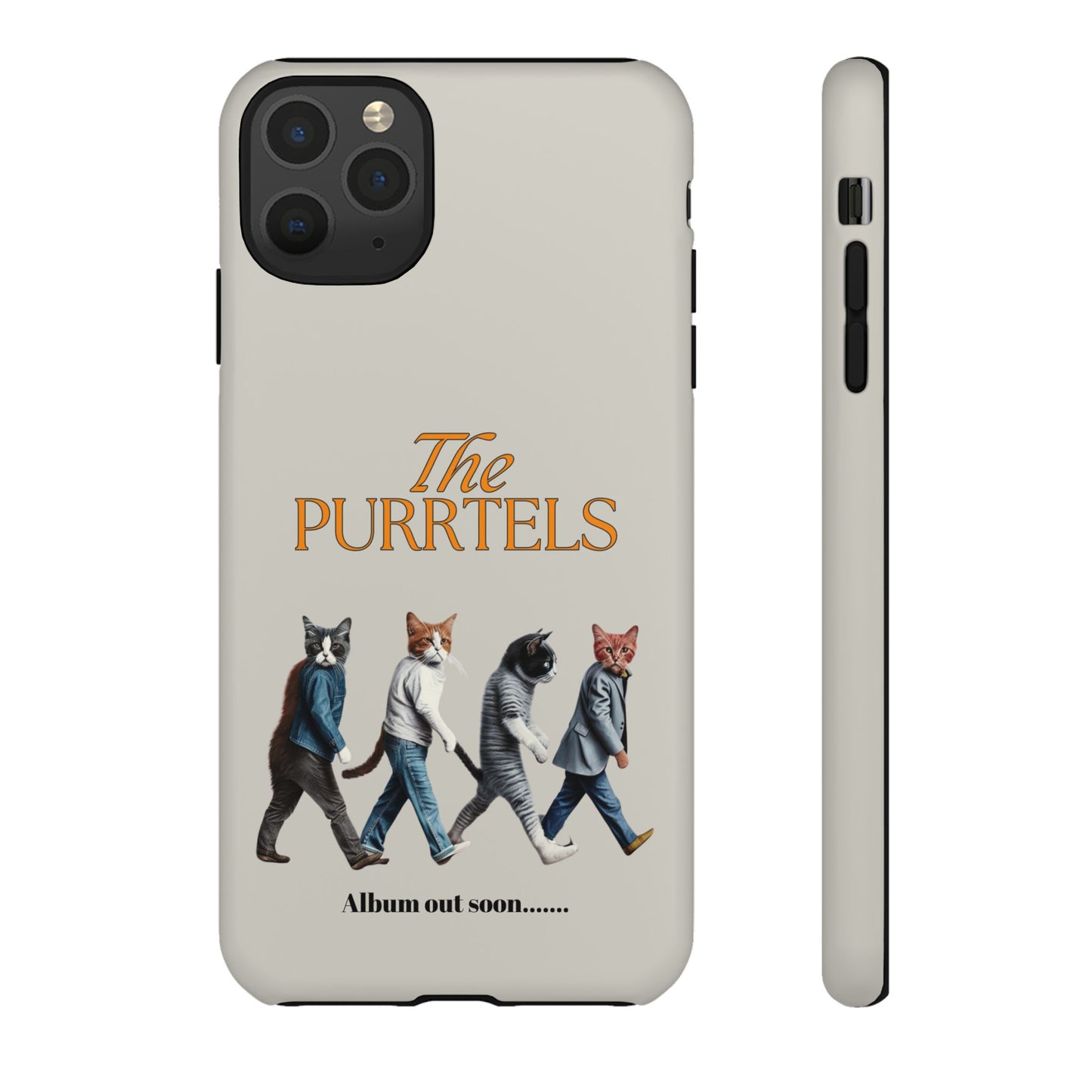 The Purrtles iPhone Tough Case – Abbey Road Cats Edition