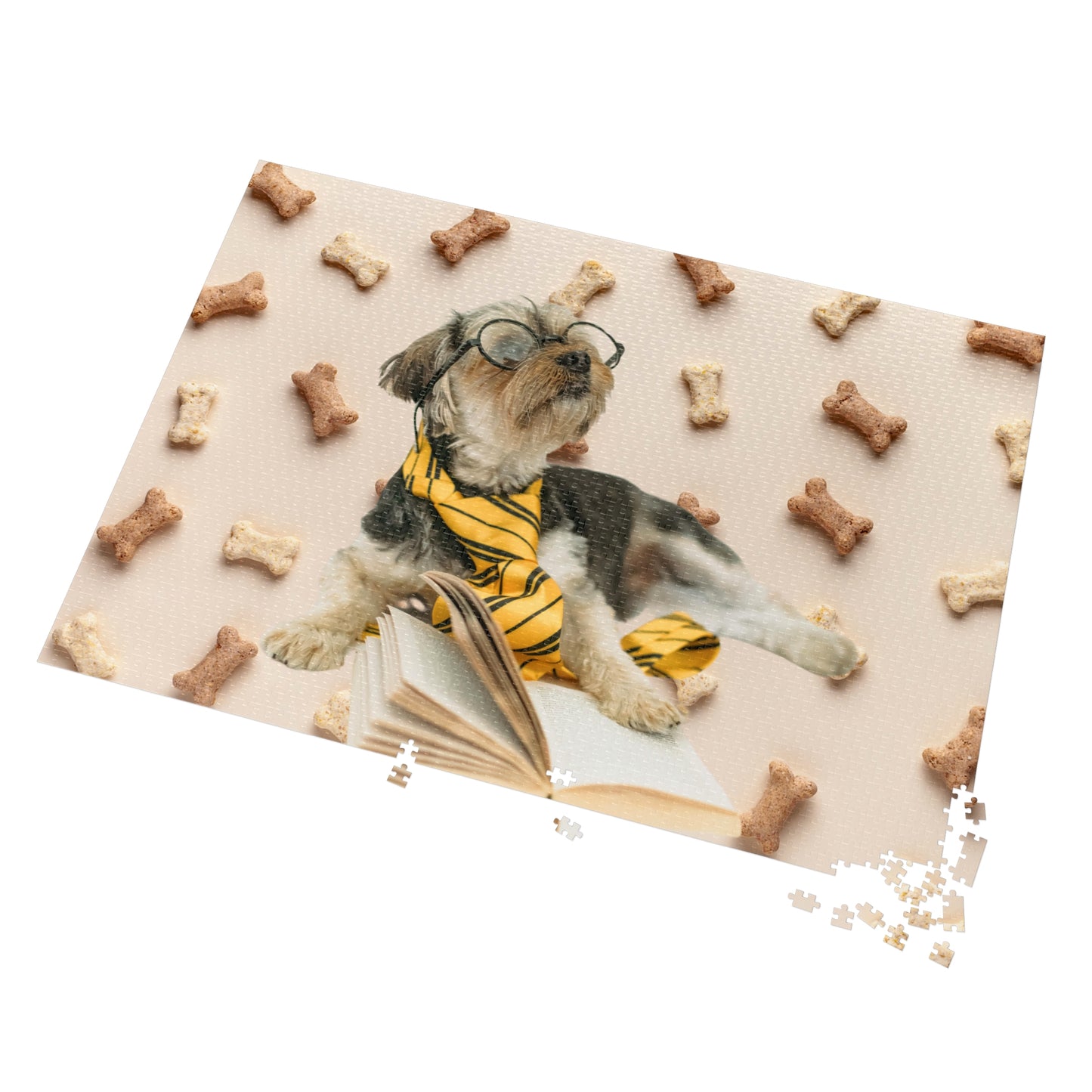Distracted Dog Jigsaw Puzzle - Treat Temptation!