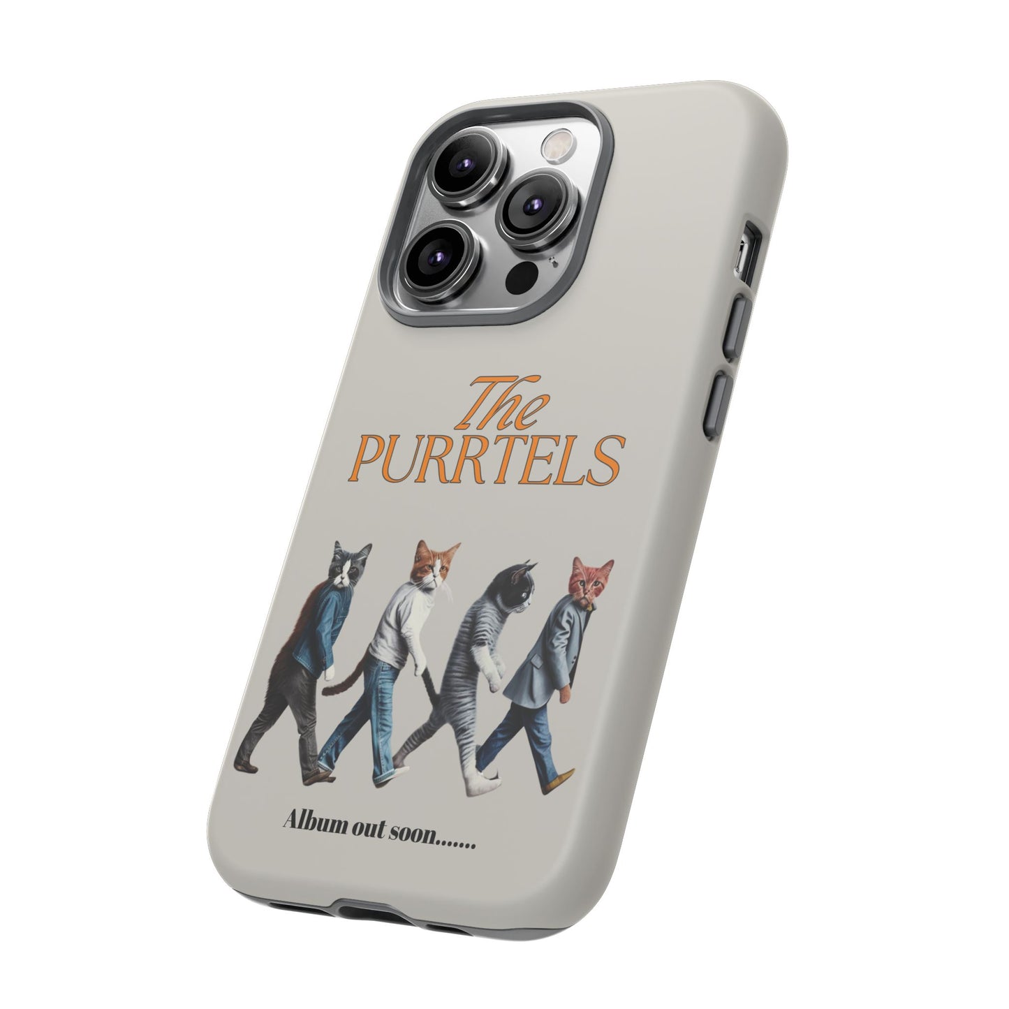 The Purrtles iPhone Tough Case – Abbey Road Cats Edition