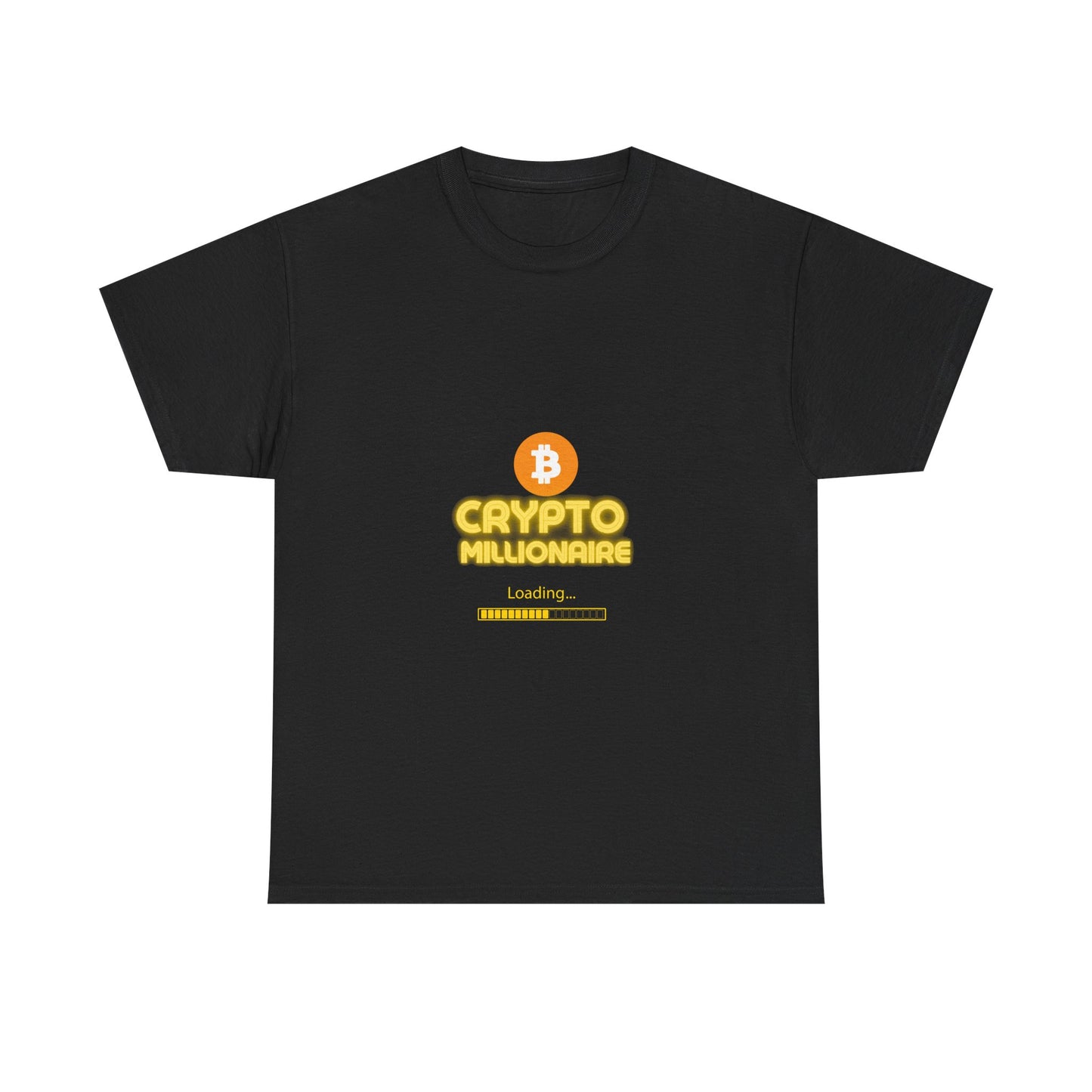 Crypto Millionaire Unisex Cotton Tee