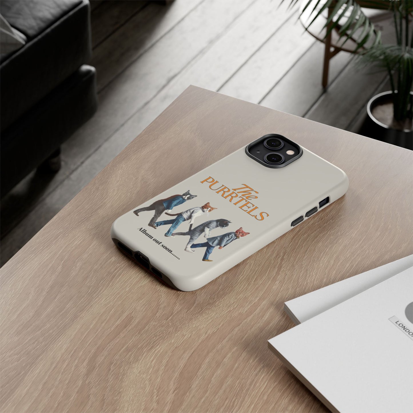 The Purrtles iPhone Tough Case – Abbey Road Cats Edition