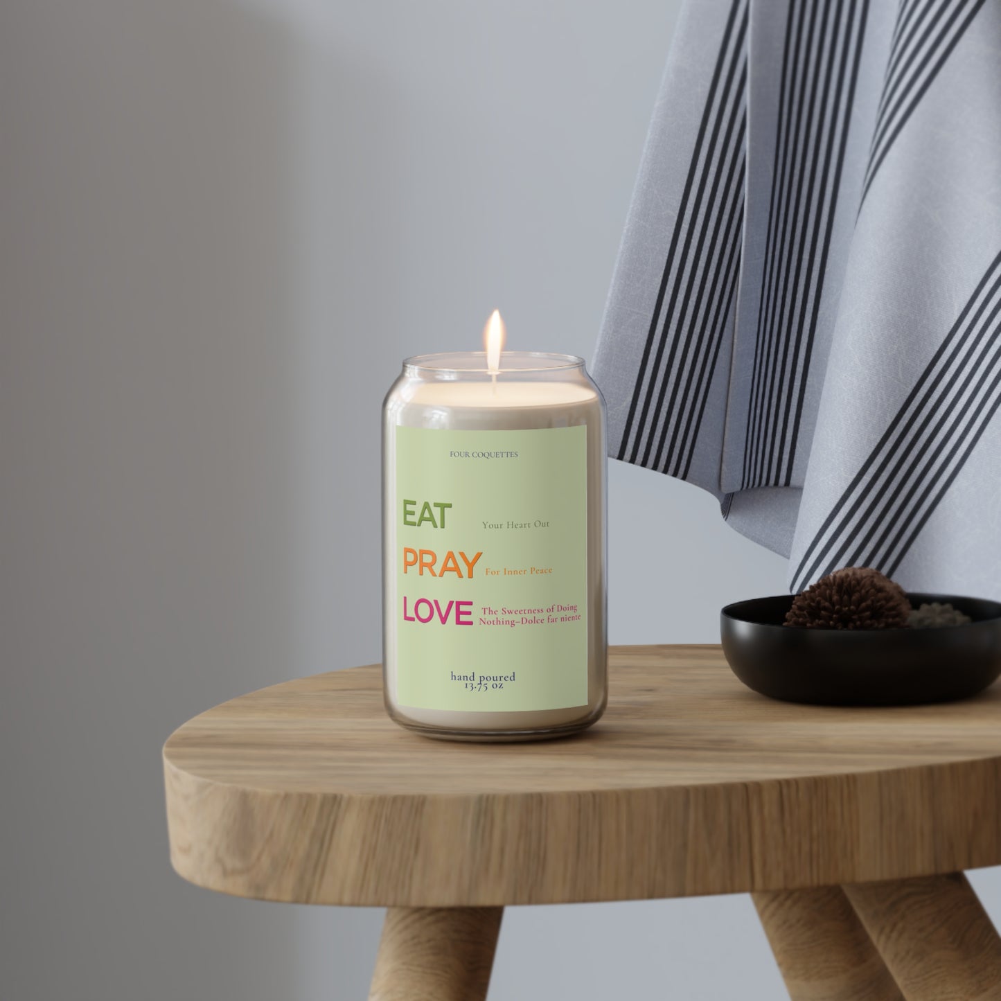 Eat Pray Love Candle