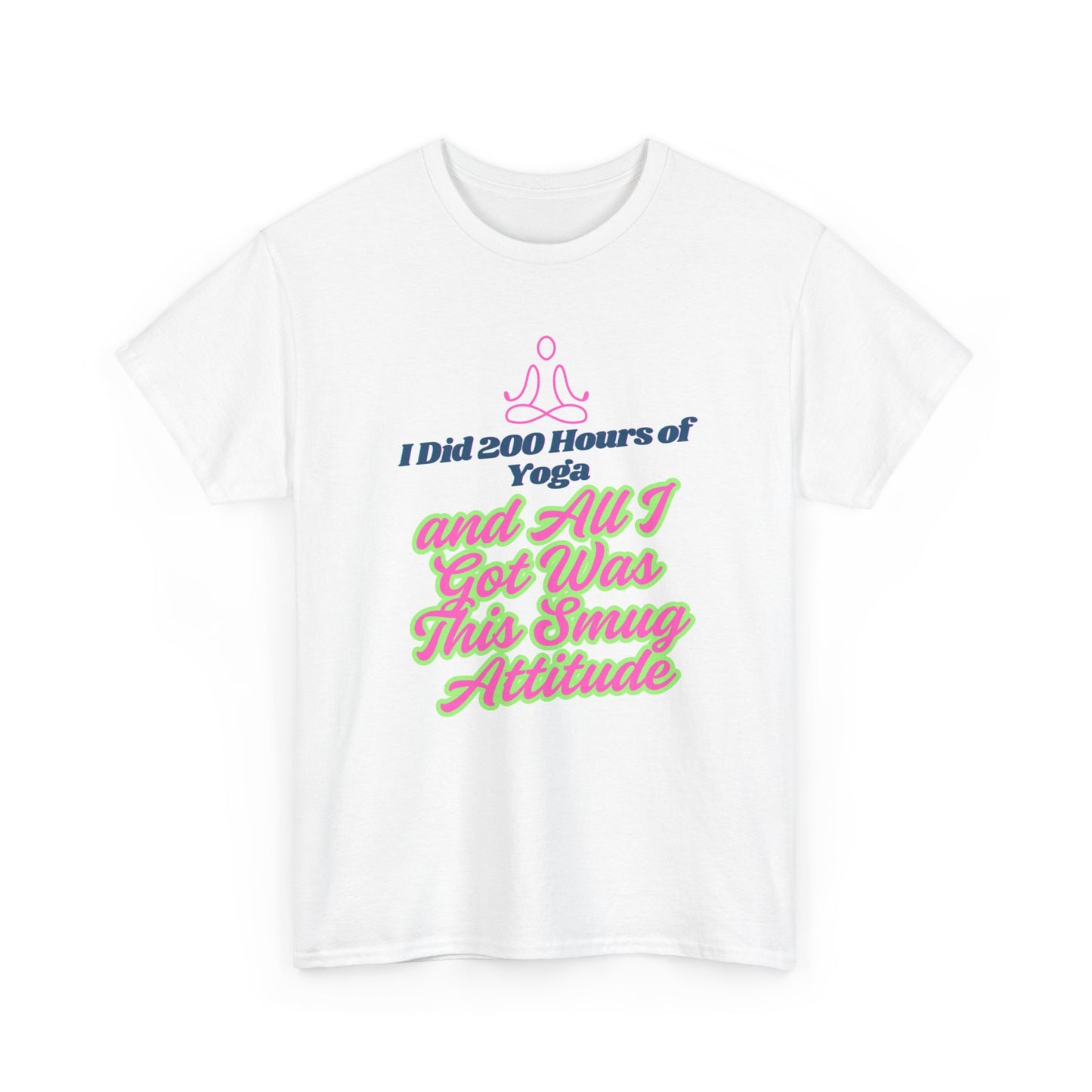 200 Hours of Yoga Unisex Cotton Tee