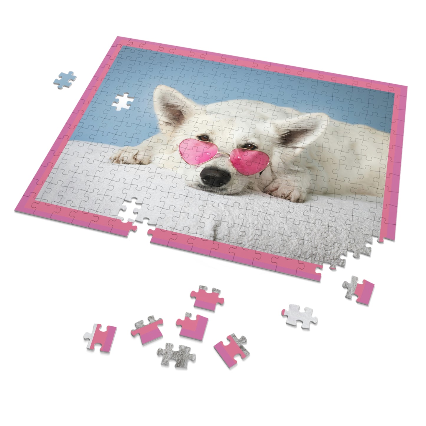 Pink Glasses Puzzle