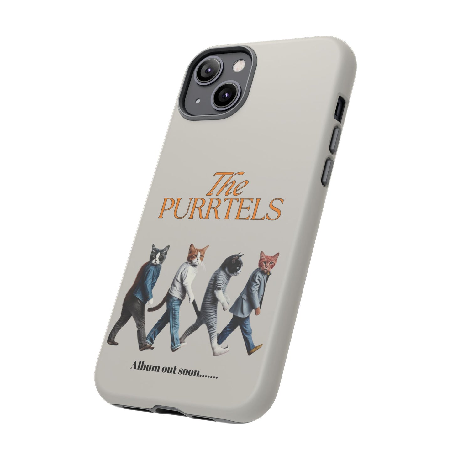 The Purrtles iPhone Tough Case – Abbey Road Cats Edition